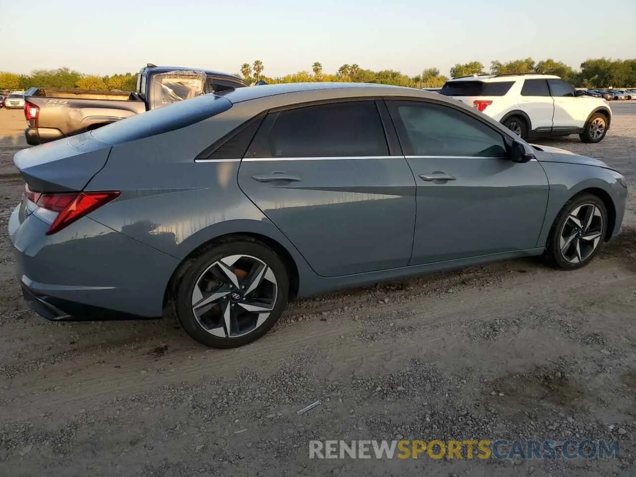 3 Фотография поврежденного автомобиля KMHLN4AG7MU091327 HYUNDAI ELANTRA 2021