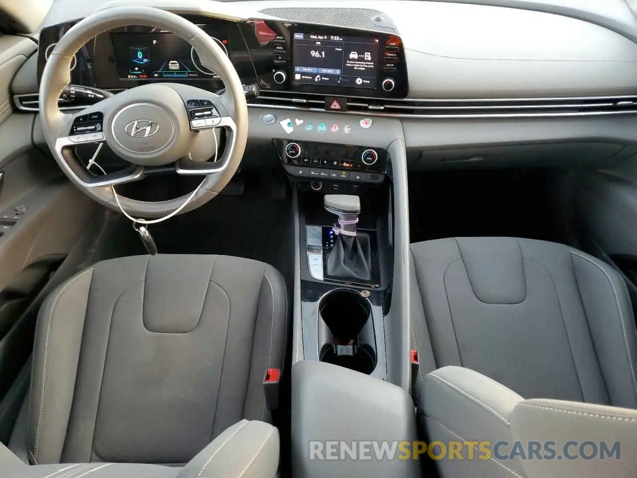 8 Фотография поврежденного автомобиля KMHLN4AG7MU091327 HYUNDAI ELANTRA 2021