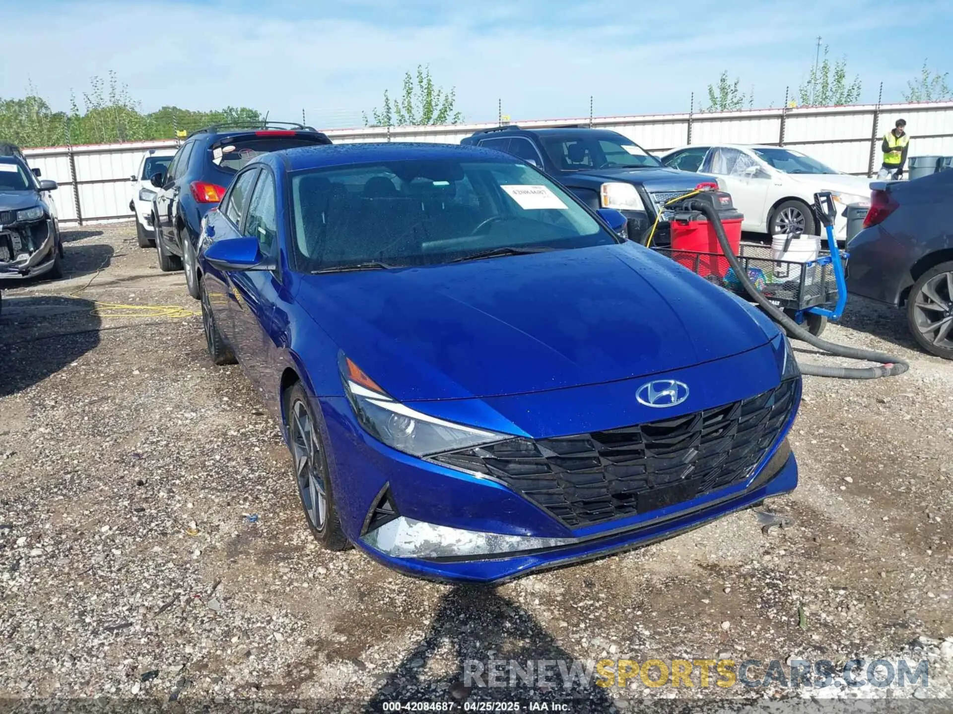 1 Фотография поврежденного автомобиля KMHLN4AG9MU180865 HYUNDAI ELANTRA 2021
