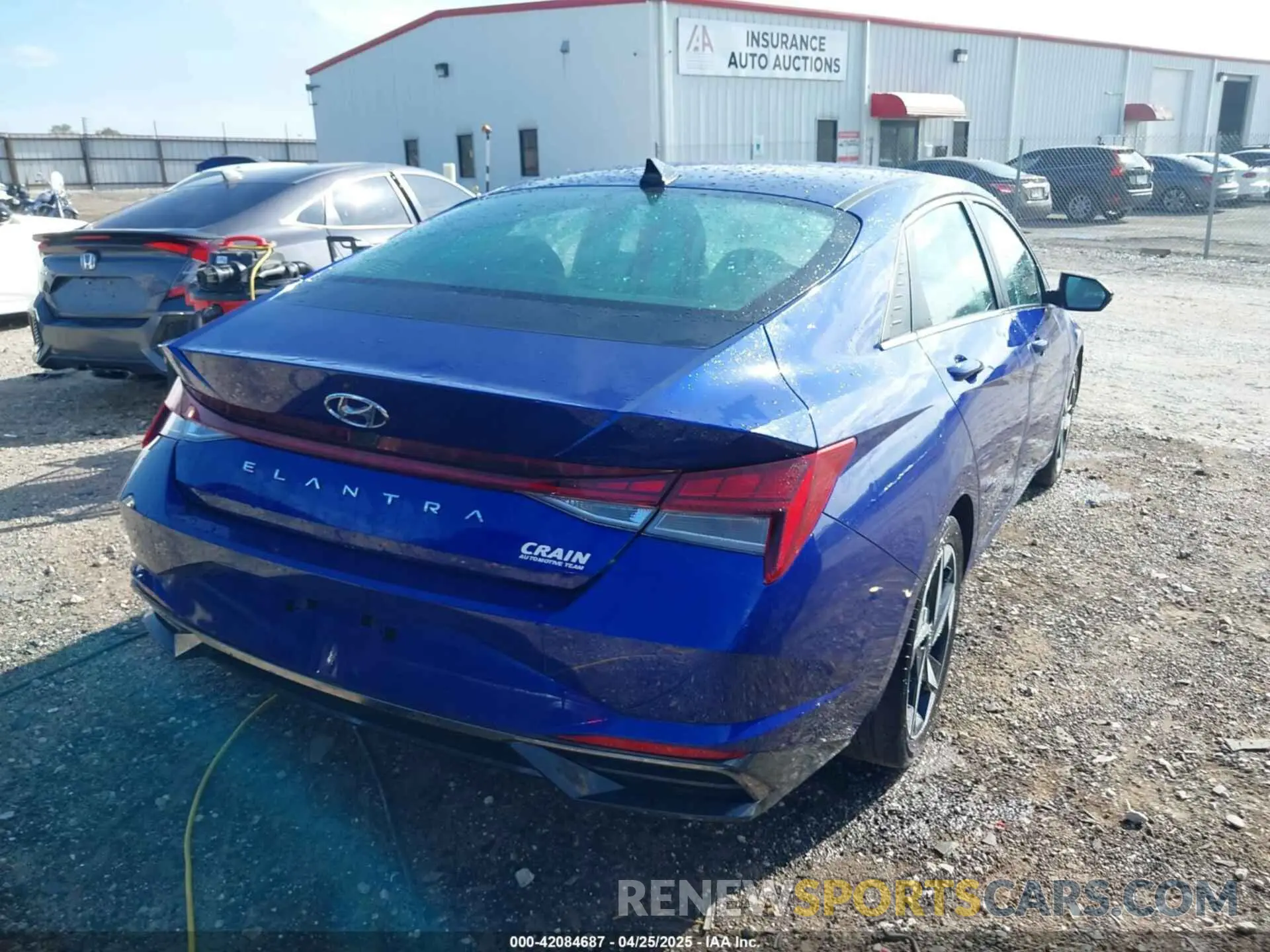 4 Фотография поврежденного автомобиля KMHLN4AG9MU180865 HYUNDAI ELANTRA 2021