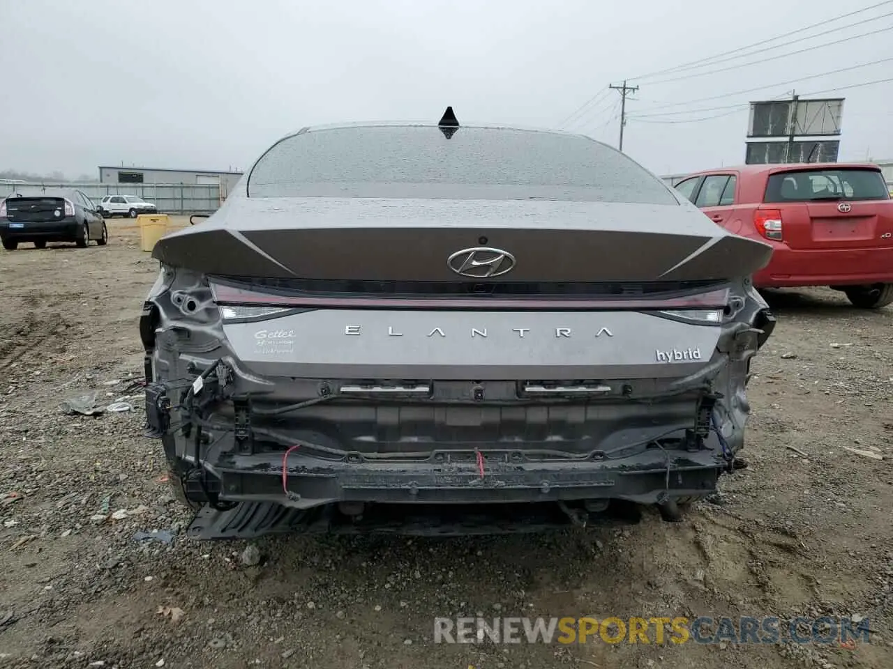 6 Photograph of a damaged car KMHLN4AJ4MU006147 HYUNDAI ELANTRA 2021