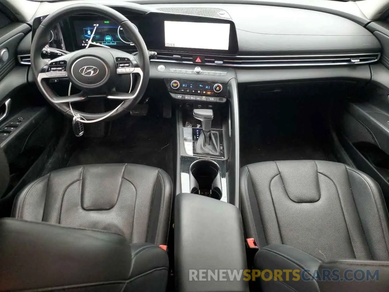 8 Фотография поврежденного автомобиля KMHLN4AJ8MU005471 HYUNDAI ELANTRA 2021