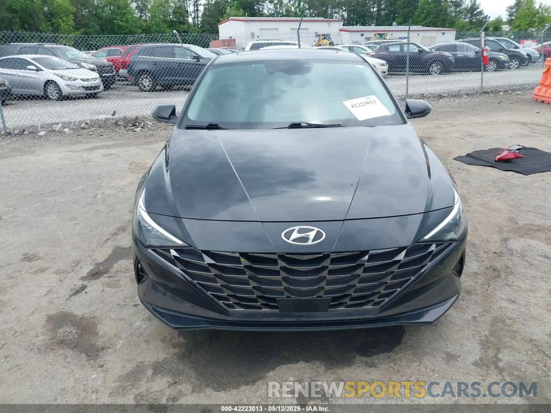 13 Photograph of a damaged car KMHLP4AG2MU072291 HYUNDAI ELANTRA 2021