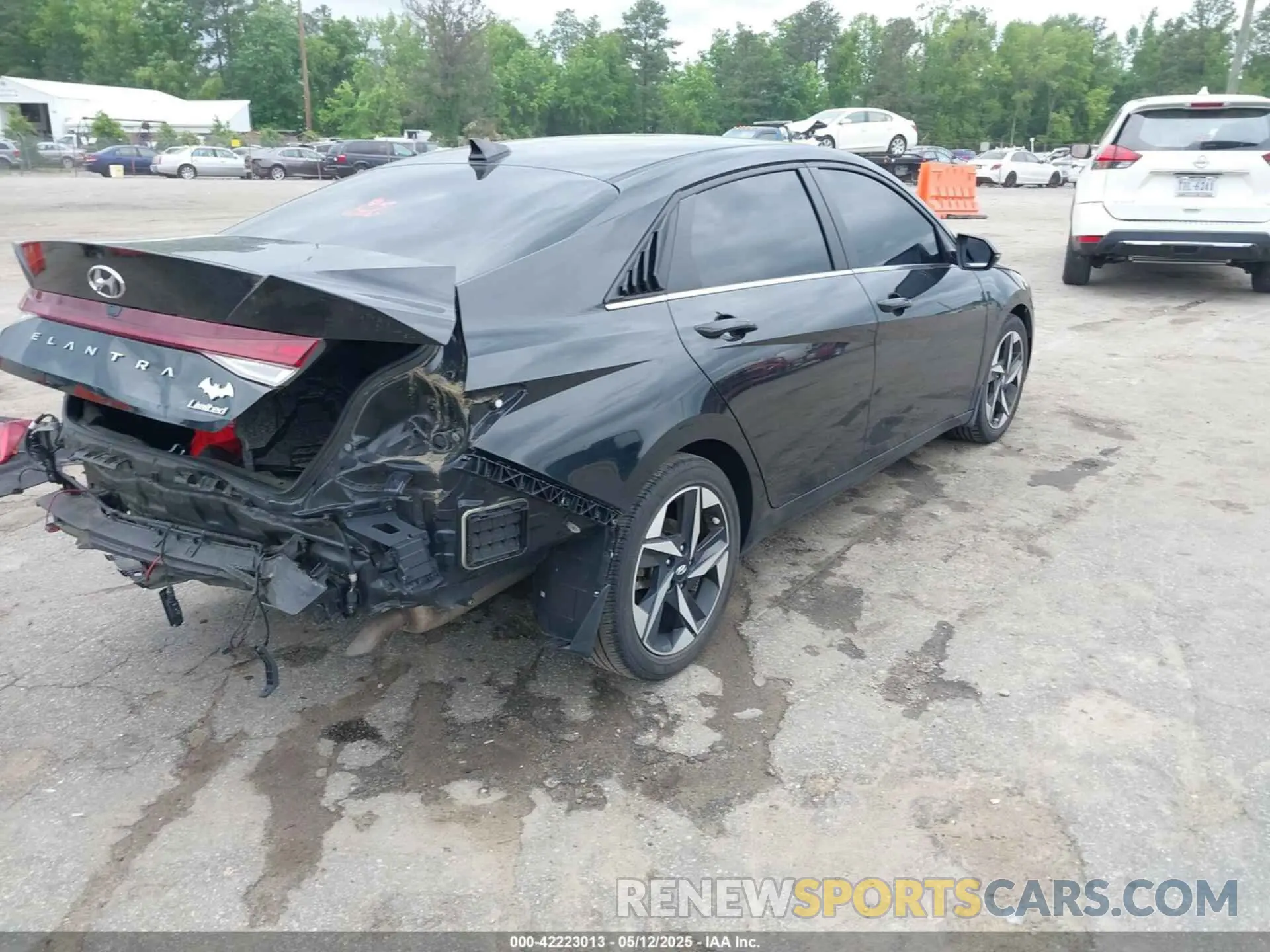4 Photograph of a damaged car KMHLP4AG2MU072291 HYUNDAI ELANTRA 2021