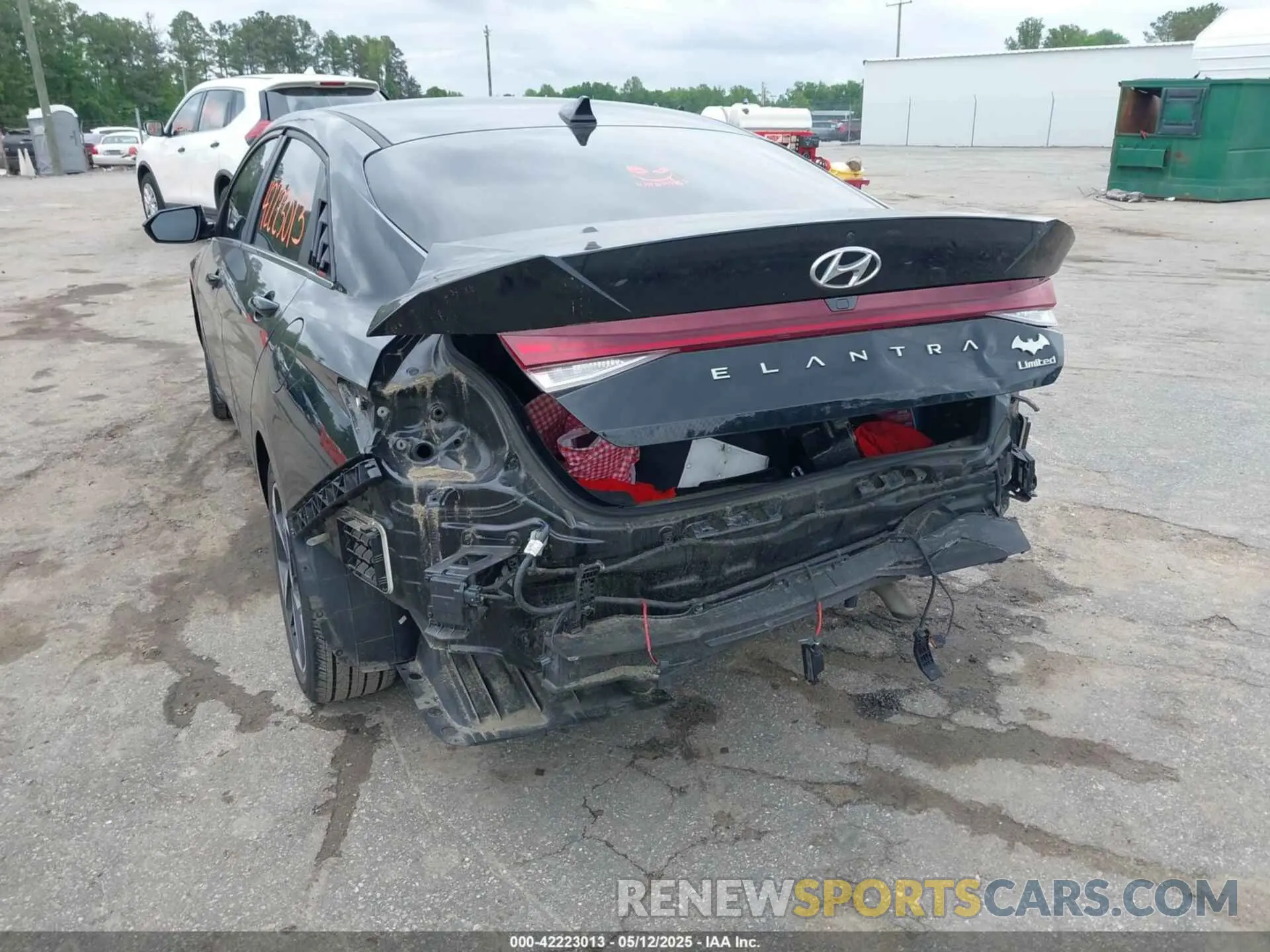 6 Photograph of a damaged car KMHLP4AG2MU072291 HYUNDAI ELANTRA 2021
