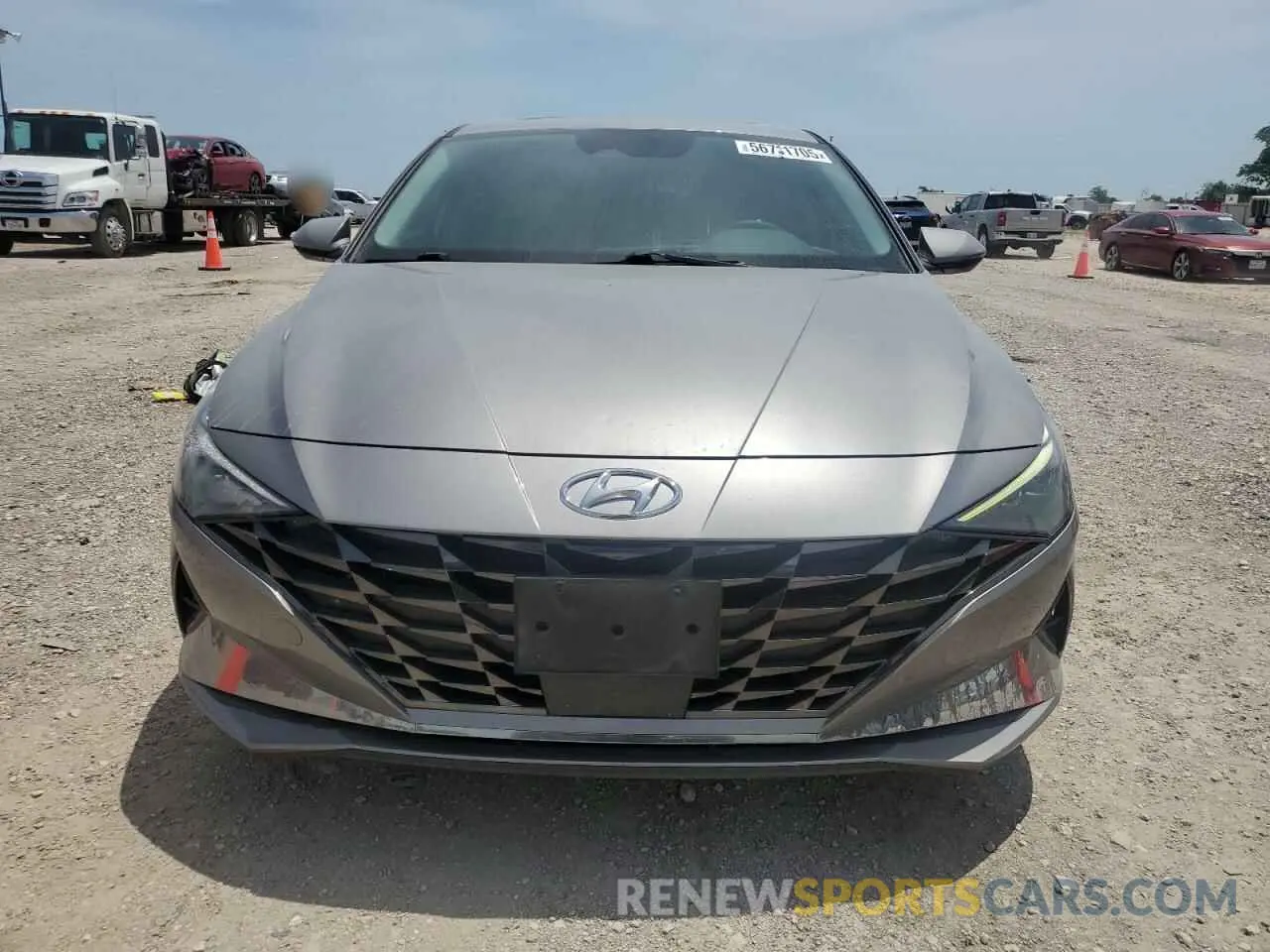 5 Photograph of a damaged car KMHLP4AG2MU125801 HYUNDAI ELANTRA 2021