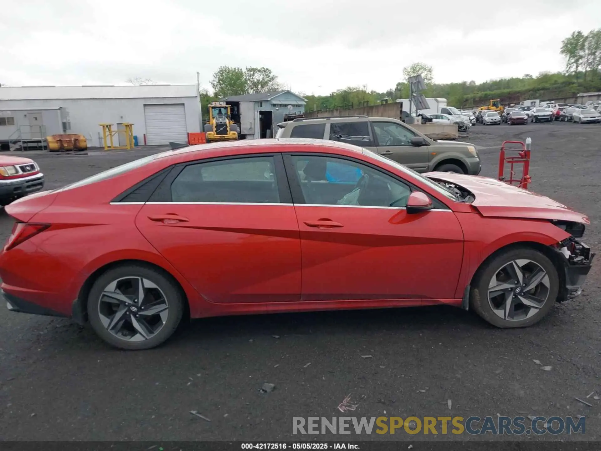 13 Фотография поврежденного автомобиля KMHLP4AG2MU131274 HYUNDAI ELANTRA 2021