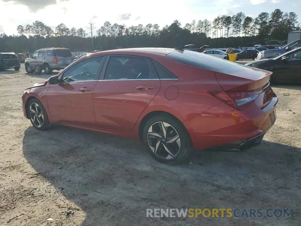 2 Photograph of a damaged car KMHLP4AG2MU150603 HYUNDAI ELANTRA 2021