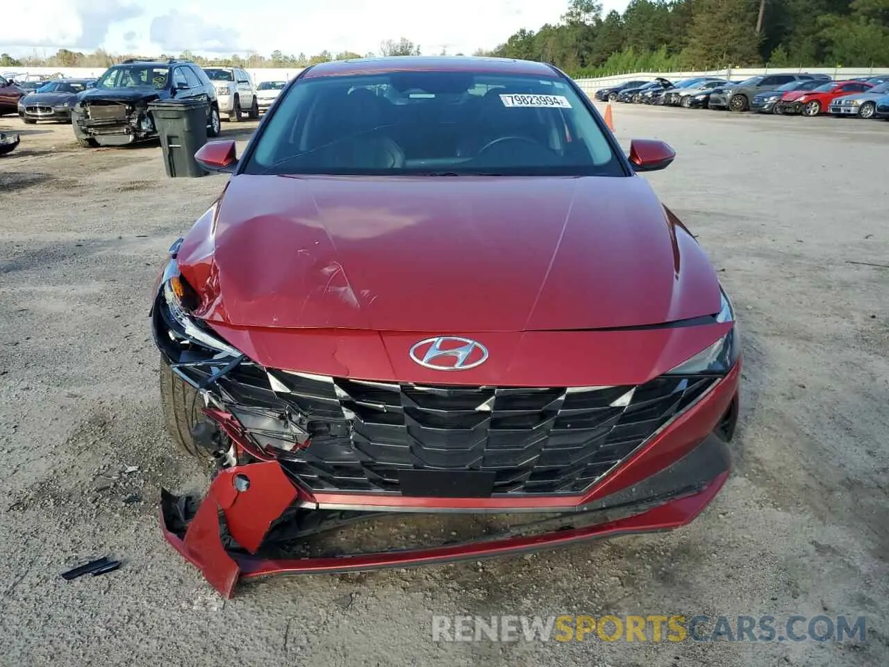 5 Photograph of a damaged car KMHLP4AG2MU150603 HYUNDAI ELANTRA 2021