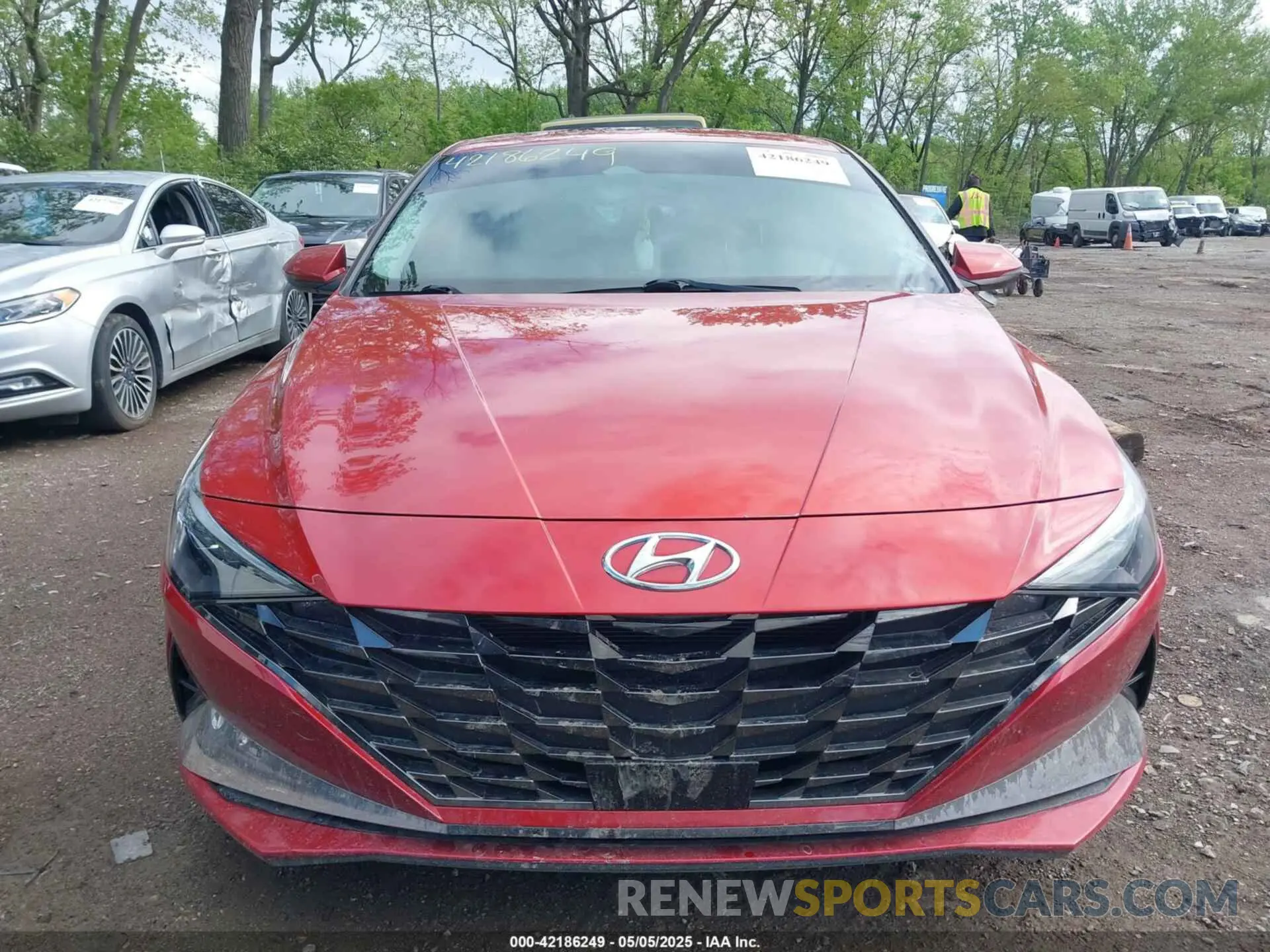 13 Фотография поврежденного автомобиля KMHLP4AG7MU125079 HYUNDAI ELANTRA 2021