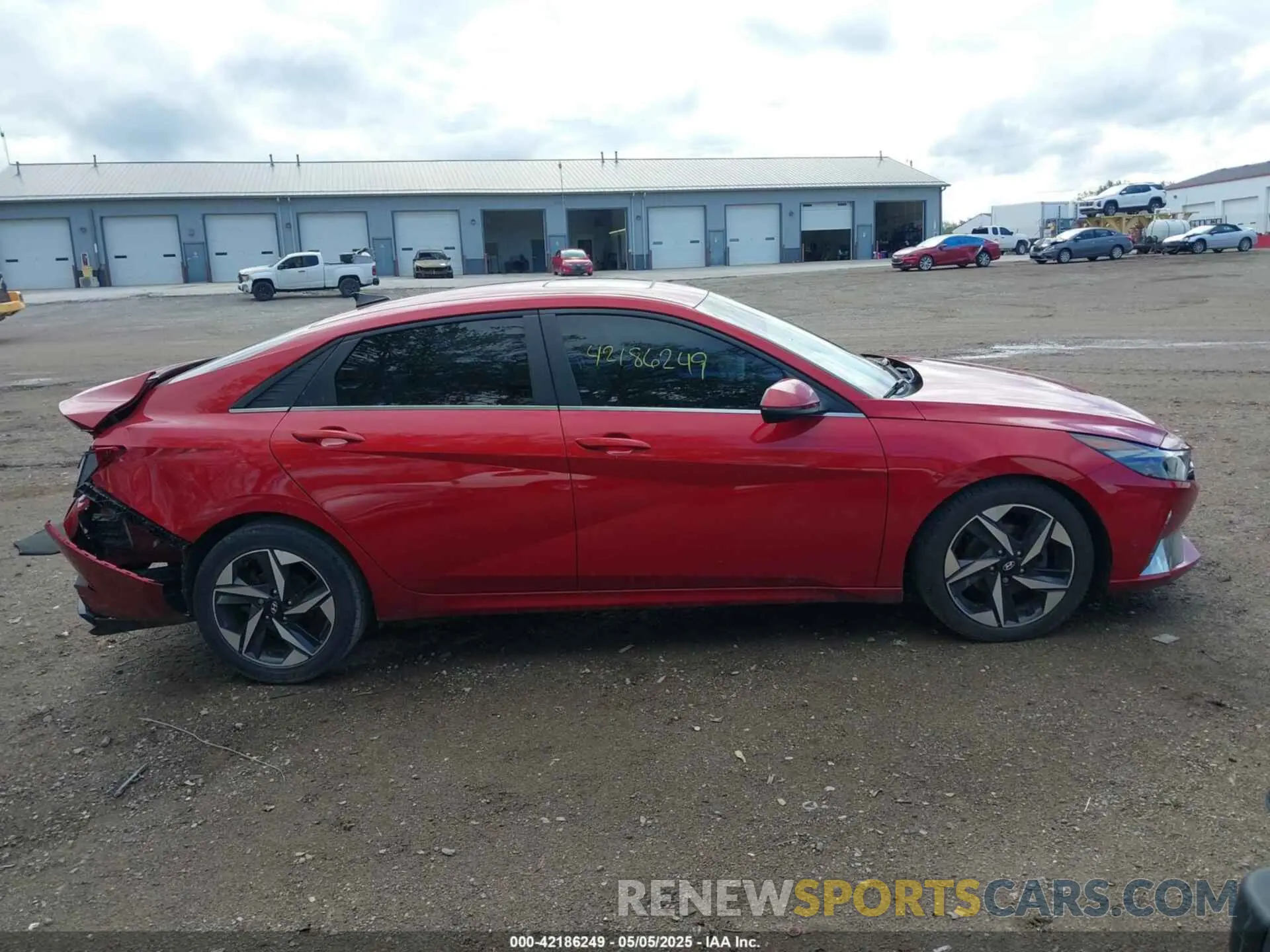 14 Фотография поврежденного автомобиля KMHLP4AG7MU125079 HYUNDAI ELANTRA 2021