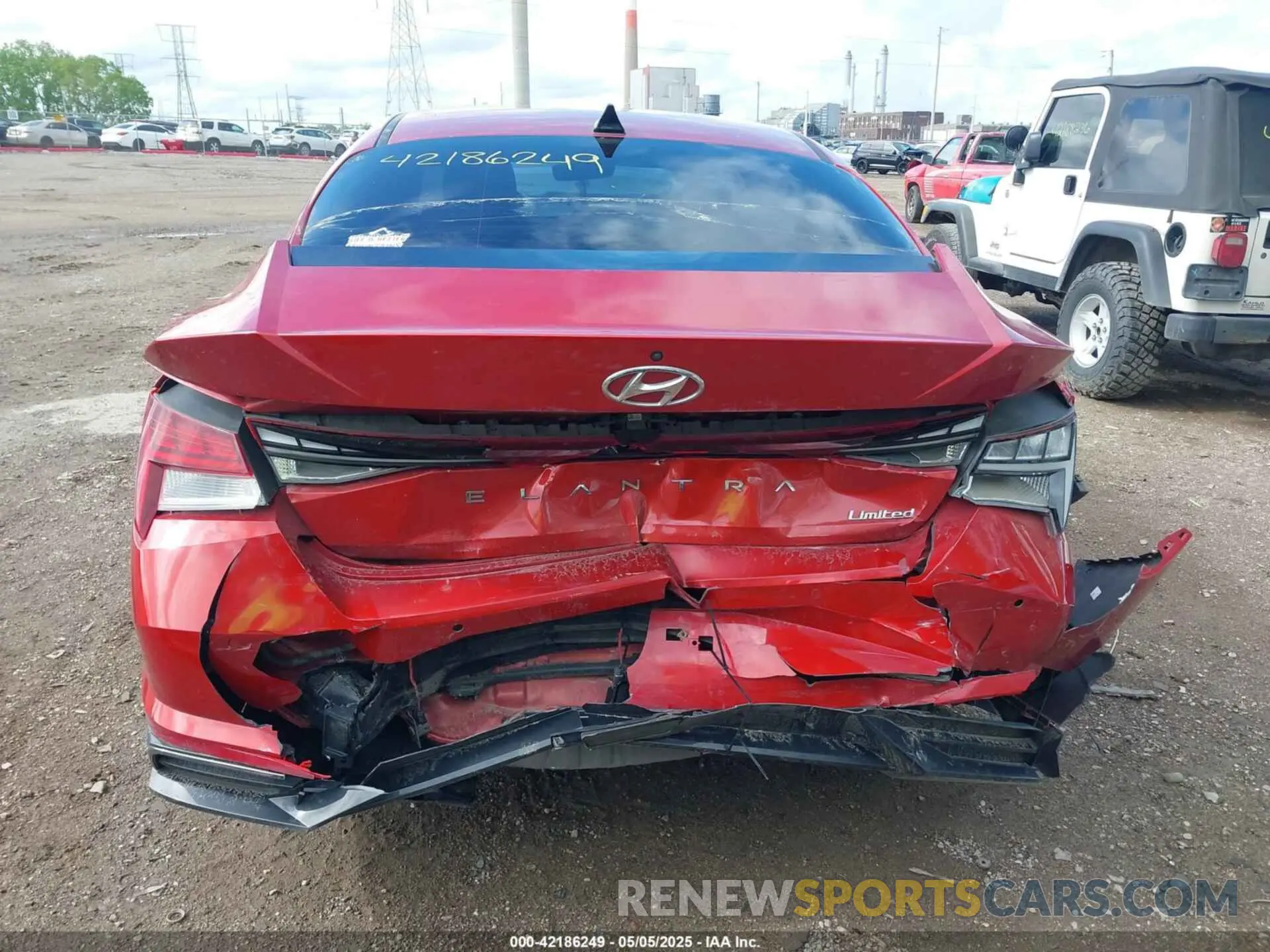 17 Фотография поврежденного автомобиля KMHLP4AG7MU125079 HYUNDAI ELANTRA 2021