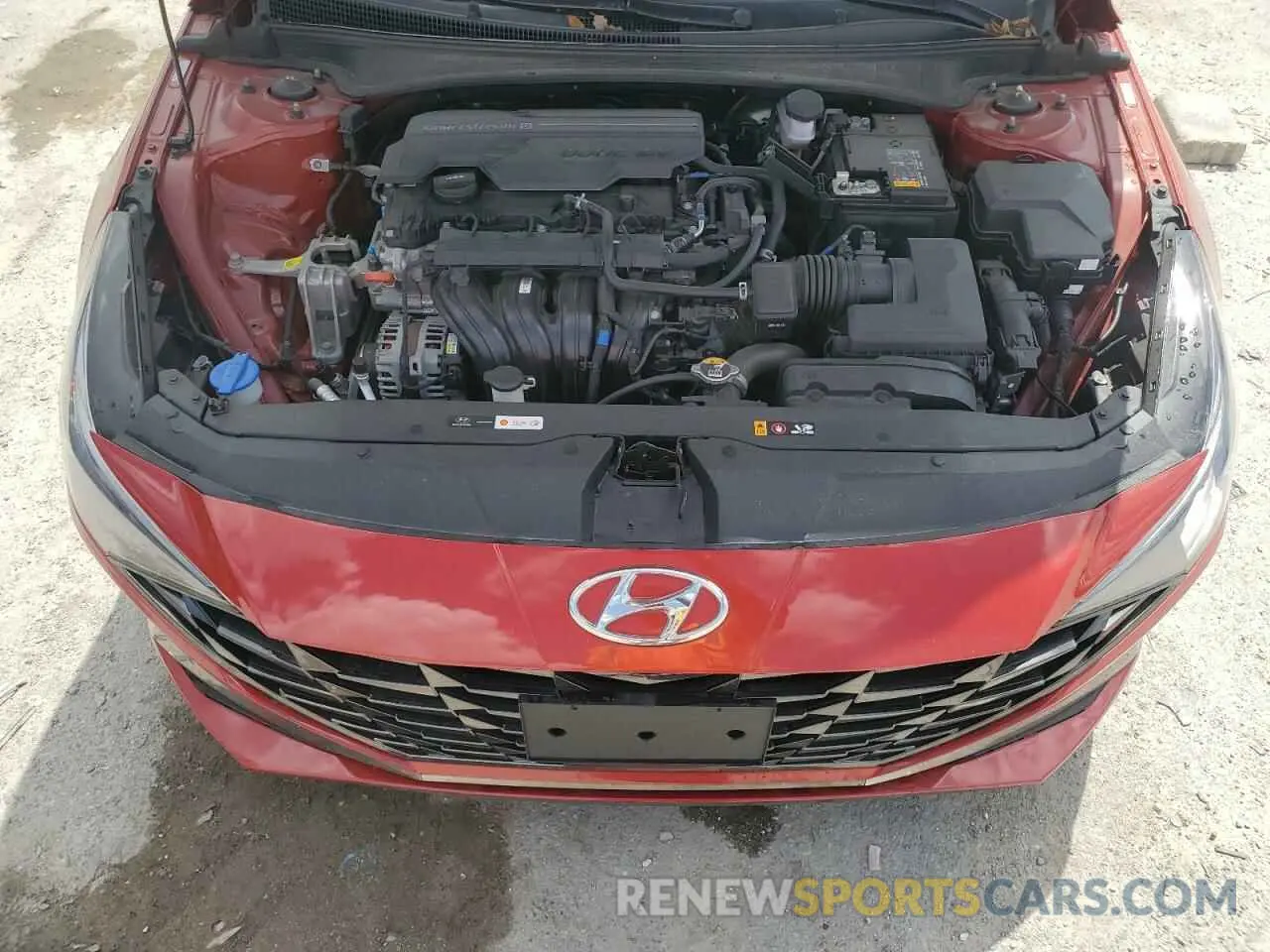 11 Photograph of a damaged car KMHLP4AG7MU157126 HYUNDAI ELANTRA 2021