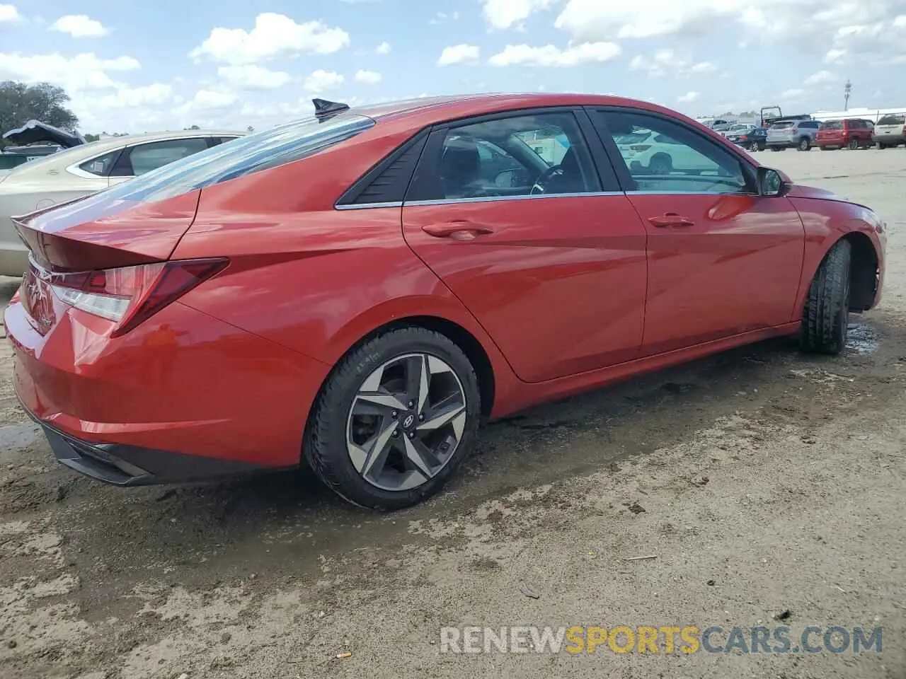 3 Photograph of a damaged car KMHLP4AG7MU157126 HYUNDAI ELANTRA 2021