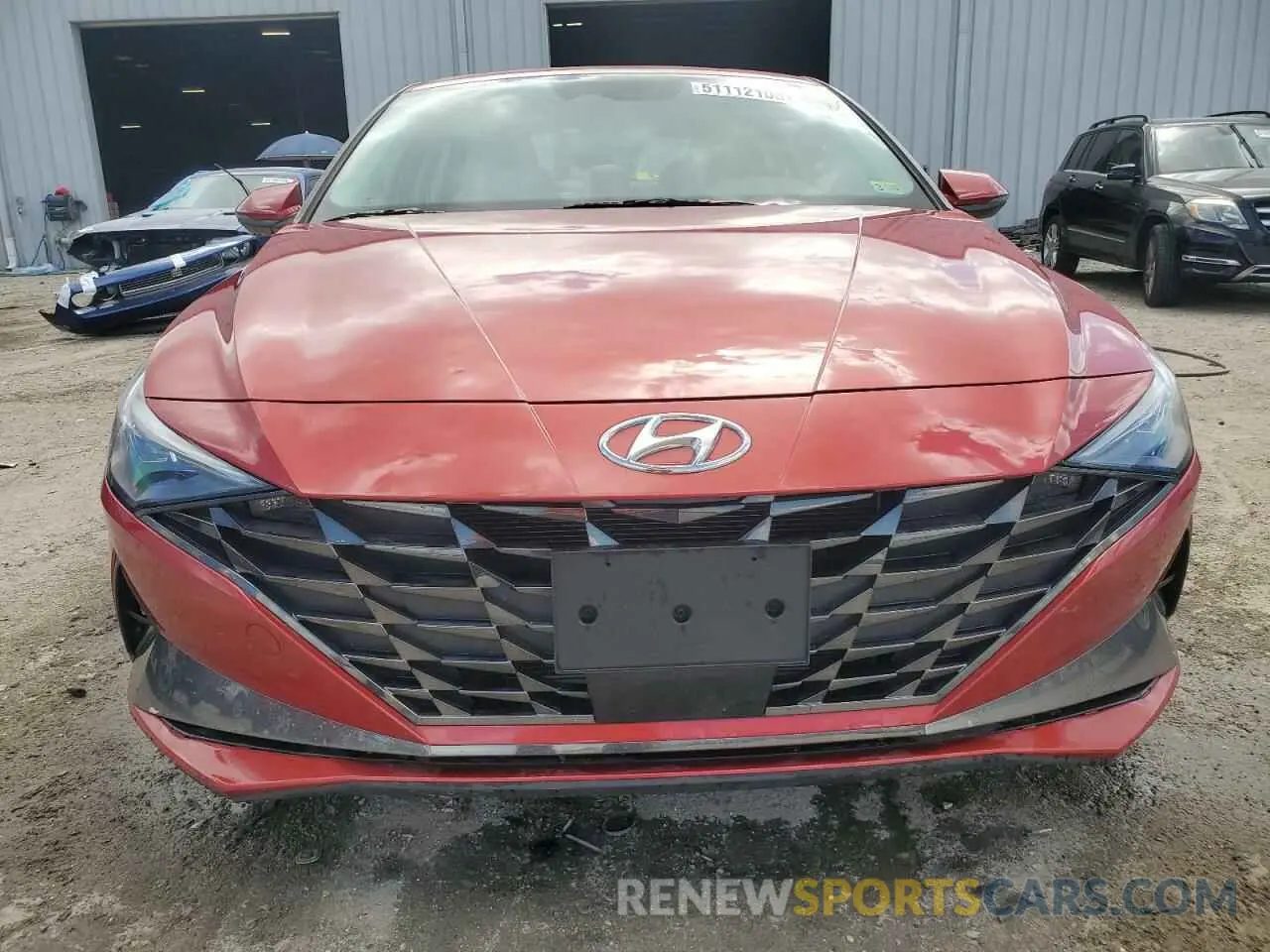 5 Photograph of a damaged car KMHLP4AG7MU157126 HYUNDAI ELANTRA 2021