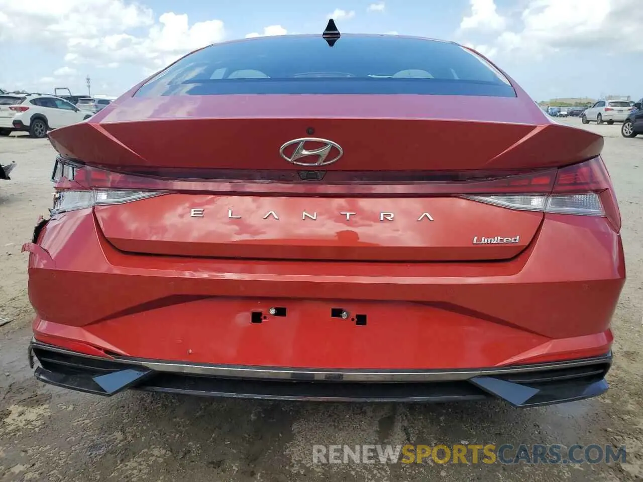 6 Photograph of a damaged car KMHLP4AG7MU157126 HYUNDAI ELANTRA 2021