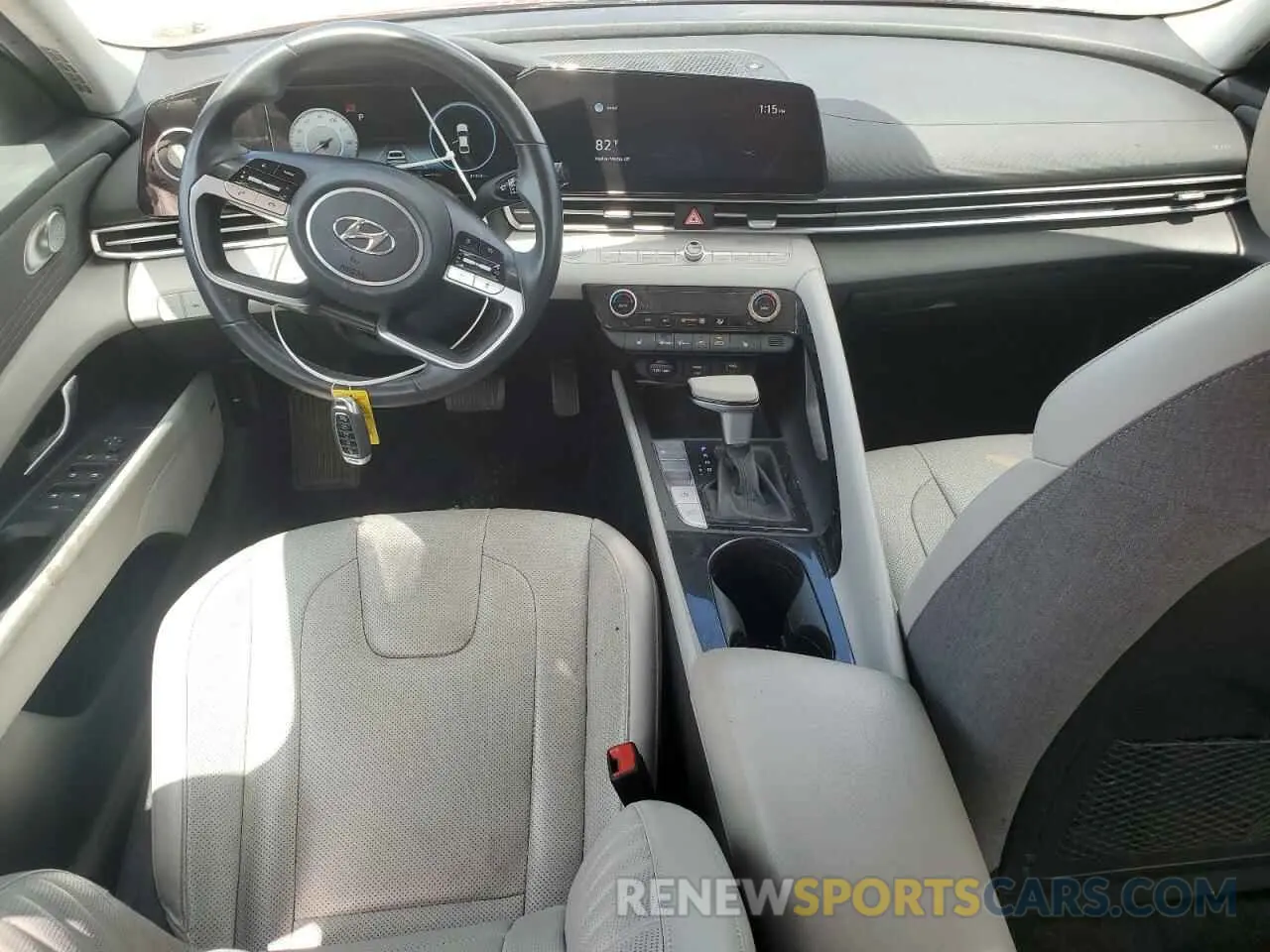 8 Photograph of a damaged car KMHLP4AG7MU157126 HYUNDAI ELANTRA 2021