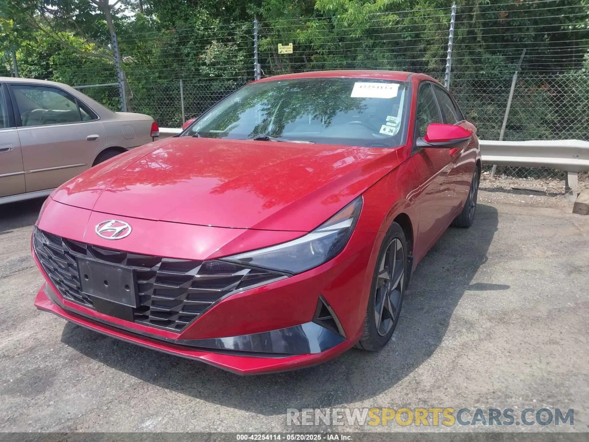 2 Photograph of a damaged car KMHLP4AG7MU157692 HYUNDAI ELANTRA 2021