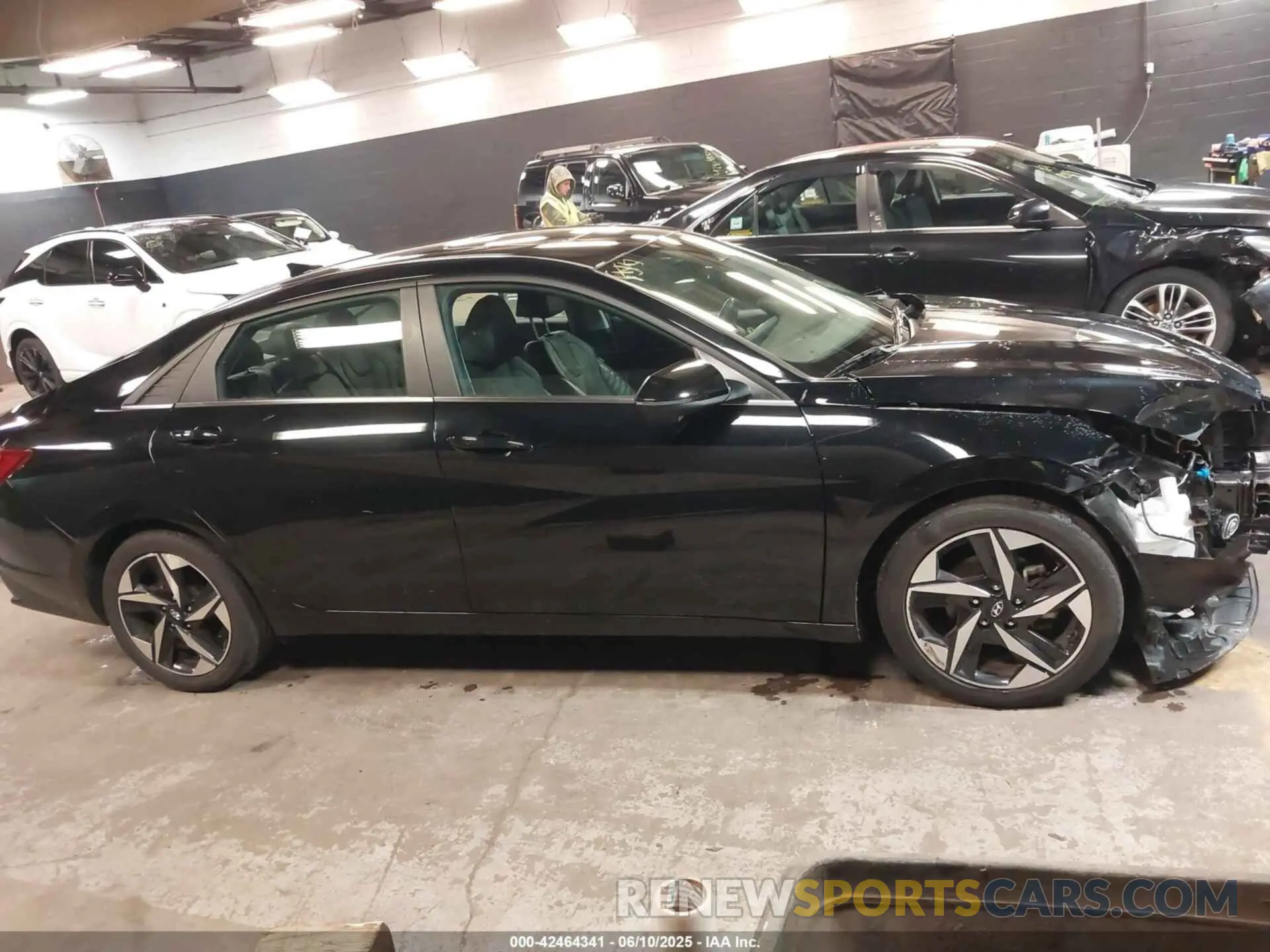 14 Фотография поврежденного автомобиля KMHLP4AG8MU071260 HYUNDAI ELANTRA 2021