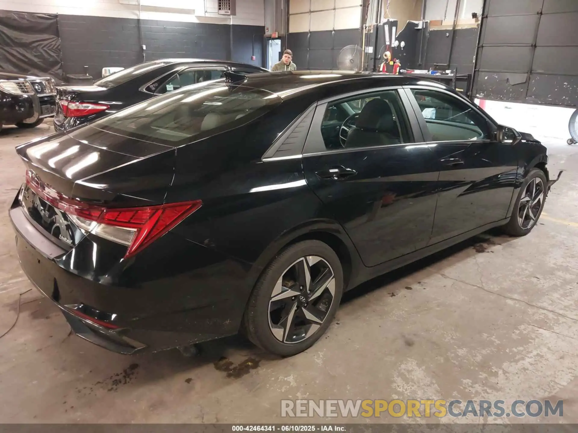 4 Фотография поврежденного автомобиля KMHLP4AG8MU071260 HYUNDAI ELANTRA 2021