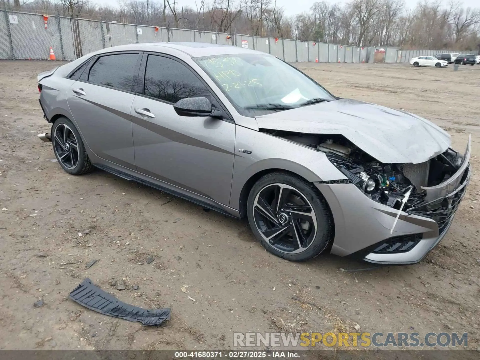 1 Фотография поврежденного автомобиля KMHLR4AF0MU104043 HYUNDAI ELANTRA 2021