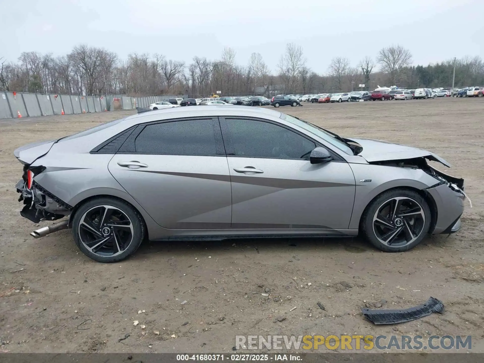 13 Фотография поврежденного автомобиля KMHLR4AF0MU104043 HYUNDAI ELANTRA 2021