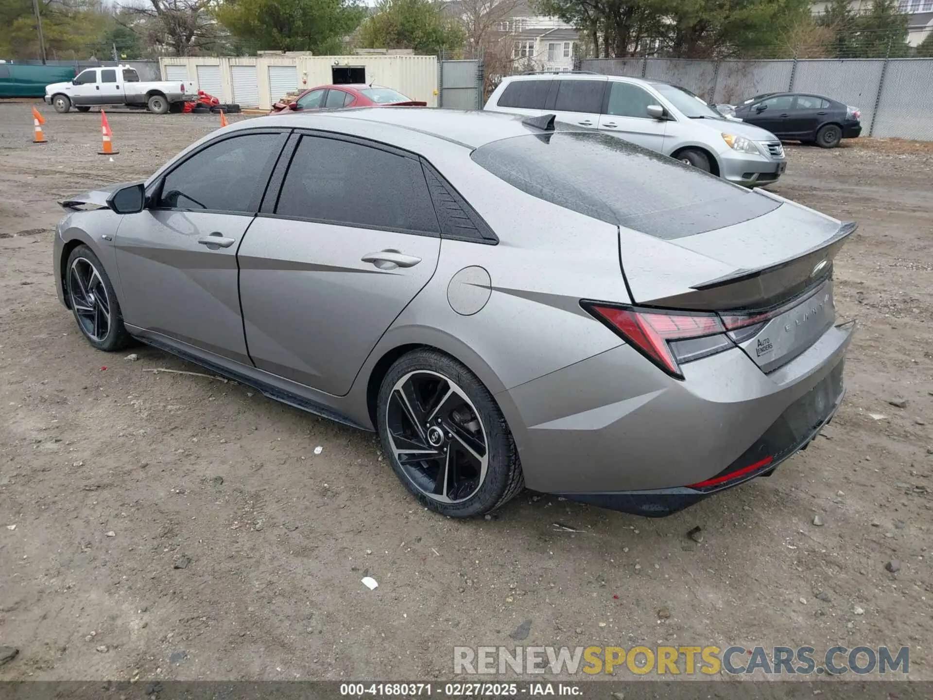 3 Фотография поврежденного автомобиля KMHLR4AF0MU104043 HYUNDAI ELANTRA 2021