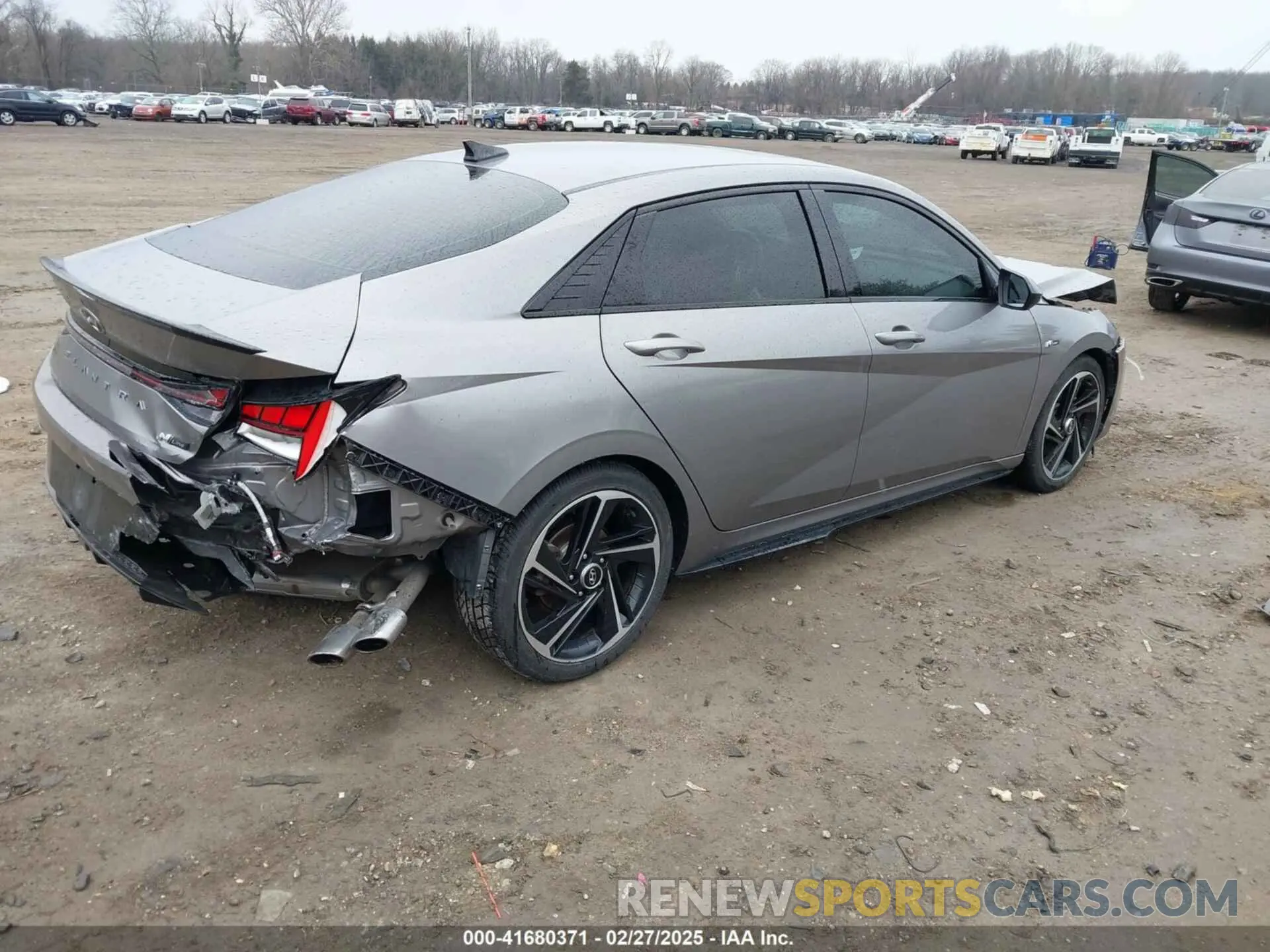 4 Фотография поврежденного автомобиля KMHLR4AF0MU104043 HYUNDAI ELANTRA 2021