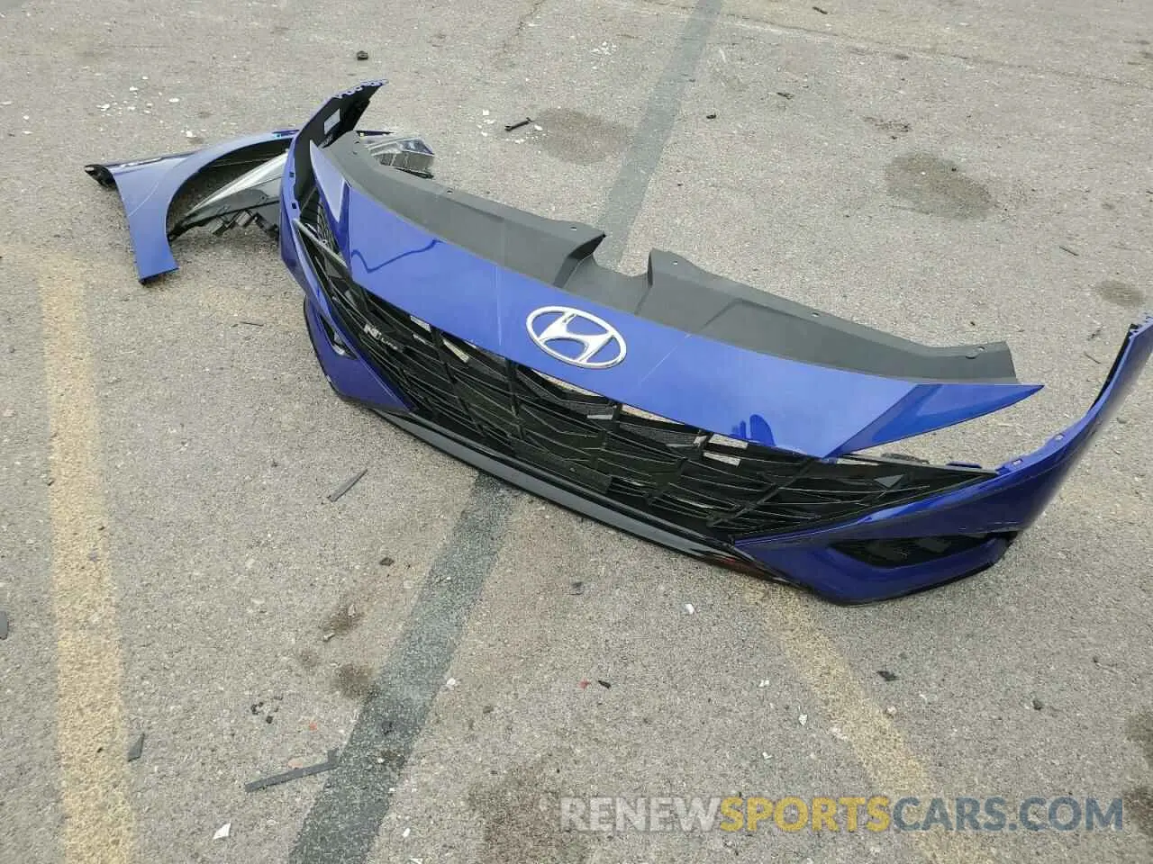 12 Photograph of a damaged car KMHLR4AF0MU180944 HYUNDAI ELANTRA 2021