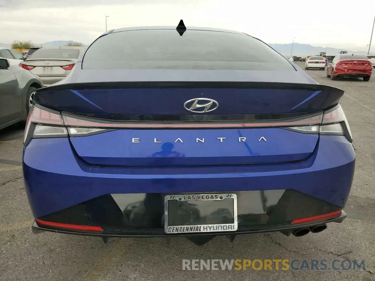 6 Photograph of a damaged car KMHLR4AF0MU180944 HYUNDAI ELANTRA 2021