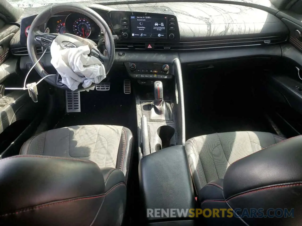 8 Photograph of a damaged car KMHLR4AF5MU146918 HYUNDAI ELANTRA 2021