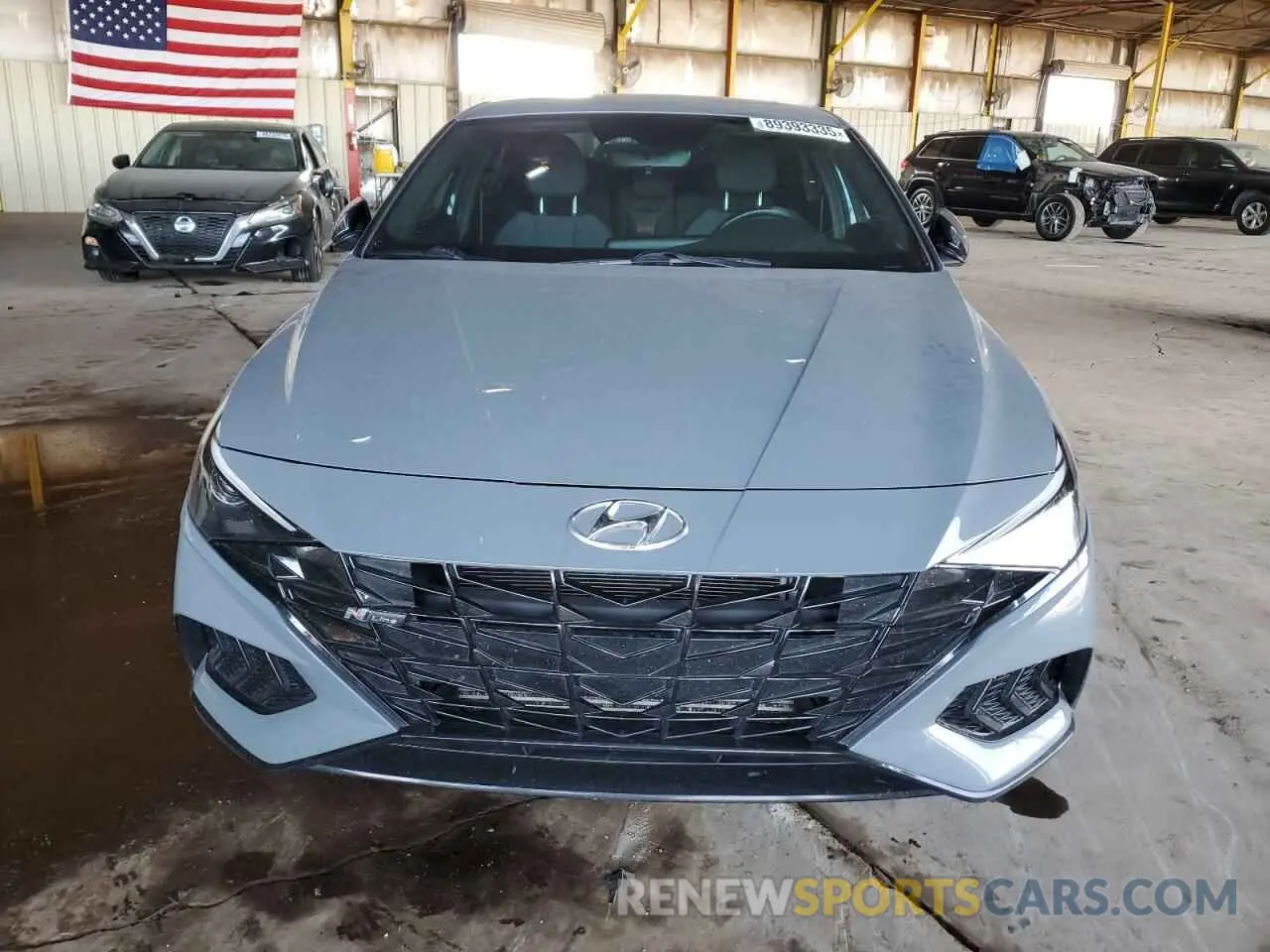 5 Photograph of a damaged car KMHLR4AF6MU176591 HYUNDAI ELANTRA 2021