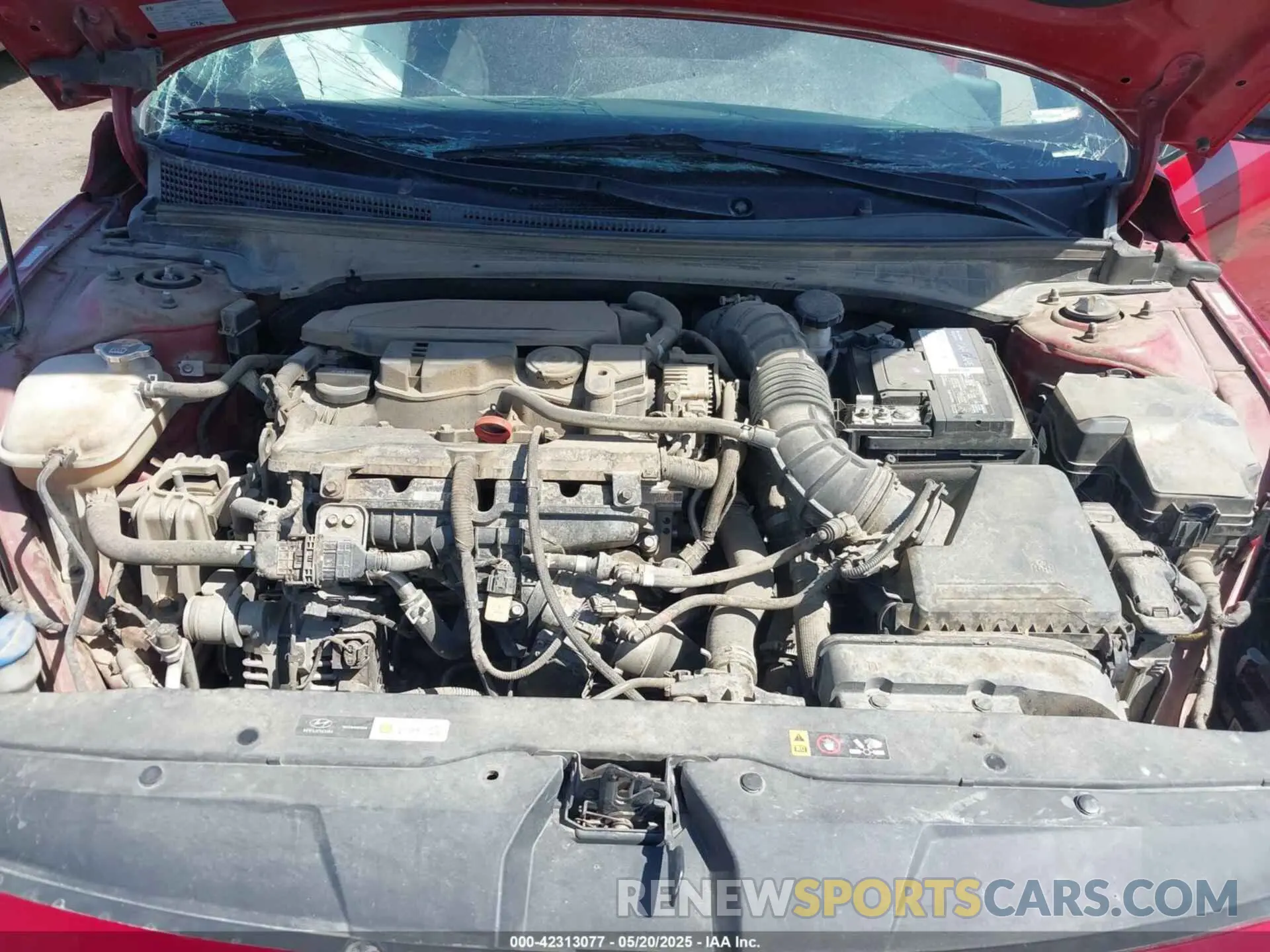 10 Фотография поврежденного автомобиля KMHLR4AF7MU147407 HYUNDAI ELANTRA 2021