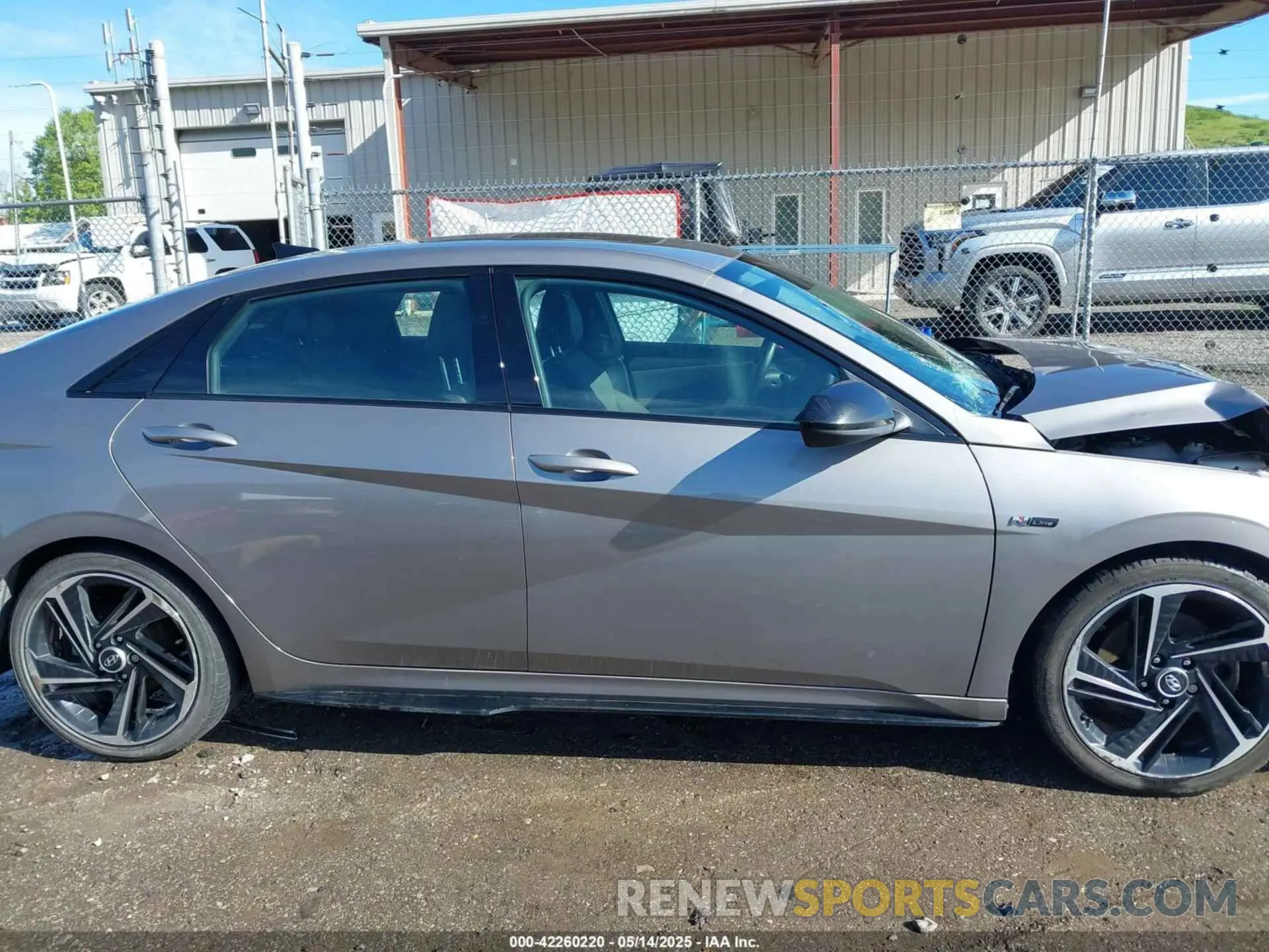 14 Photograph of a damaged car KMHLR4AF8MU156102 HYUNDAI ELANTRA 2021