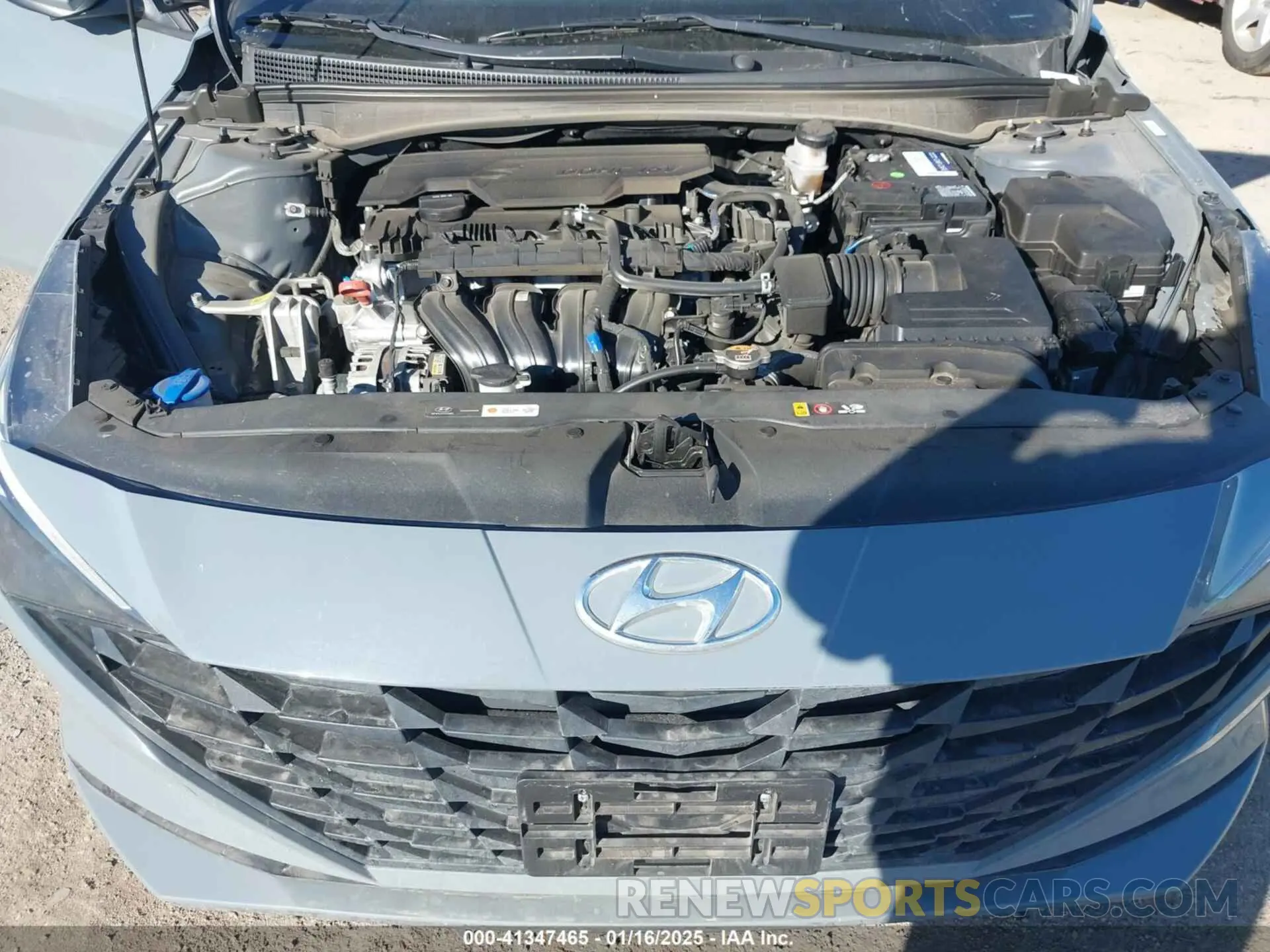 10 Фотография поврежденного автомобиля KMHLS4AG0MU064981 HYUNDAI ELANTRA 2021