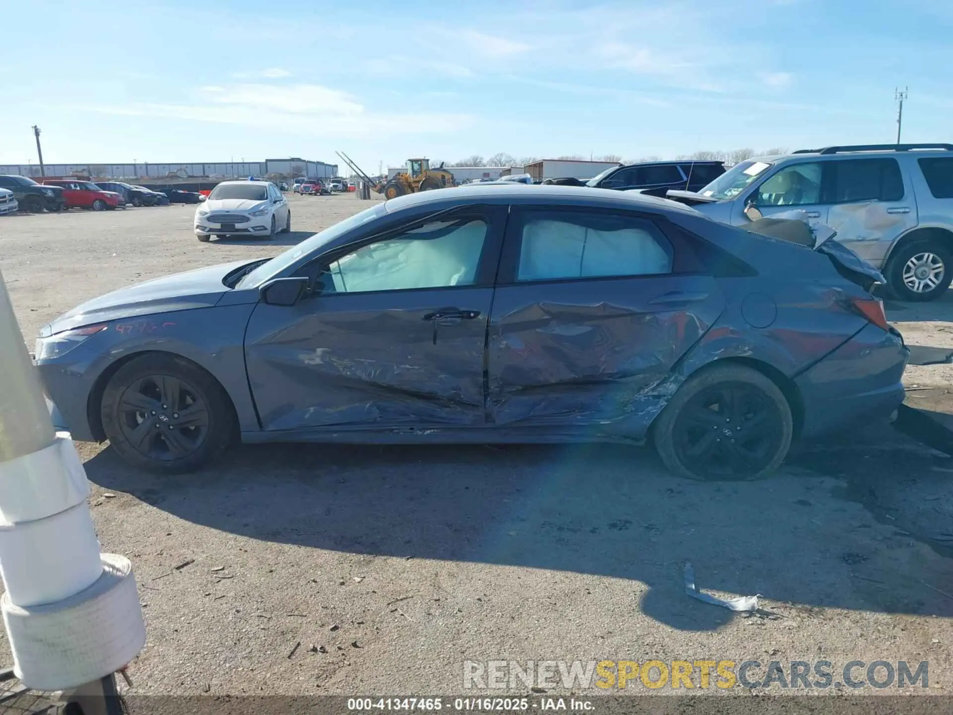13 Фотография поврежденного автомобиля KMHLS4AG0MU064981 HYUNDAI ELANTRA 2021
