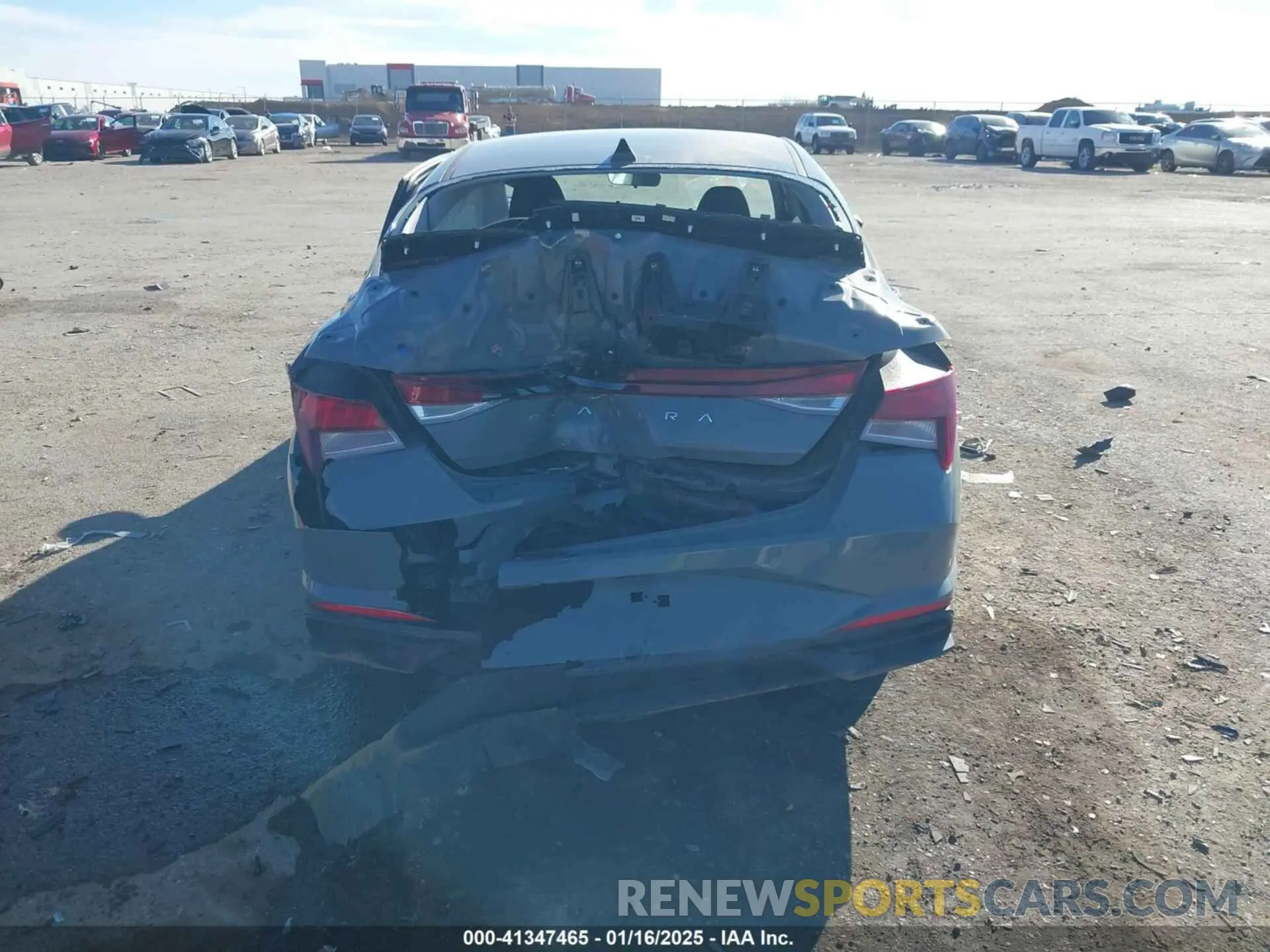 6 Фотография поврежденного автомобиля KMHLS4AG0MU064981 HYUNDAI ELANTRA 2021