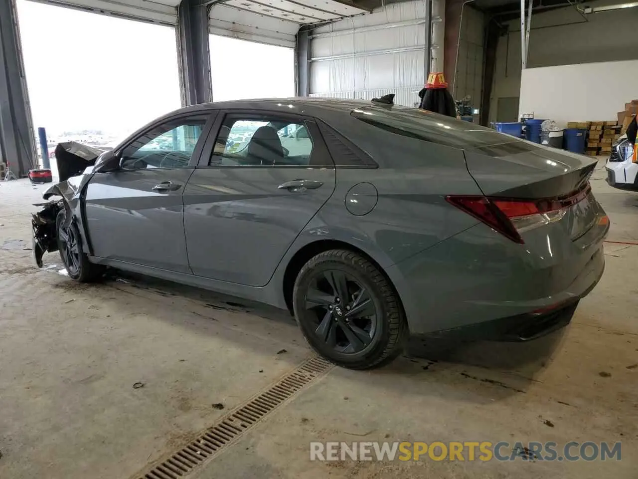 2 Photograph of a damaged car KMHLS4AG0MU126900 HYUNDAI ELANTRA 2021