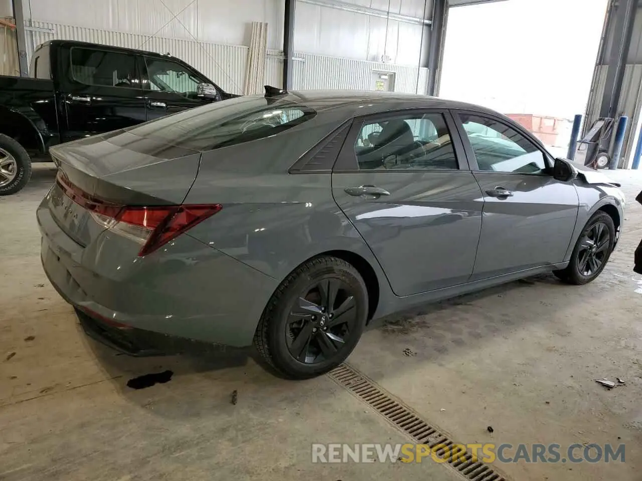 3 Photograph of a damaged car KMHLS4AG0MU126900 HYUNDAI ELANTRA 2021