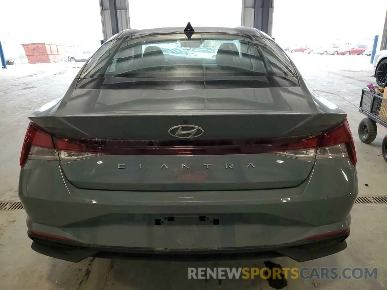 6 Photograph of a damaged car KMHLS4AG0MU126900 HYUNDAI ELANTRA 2021