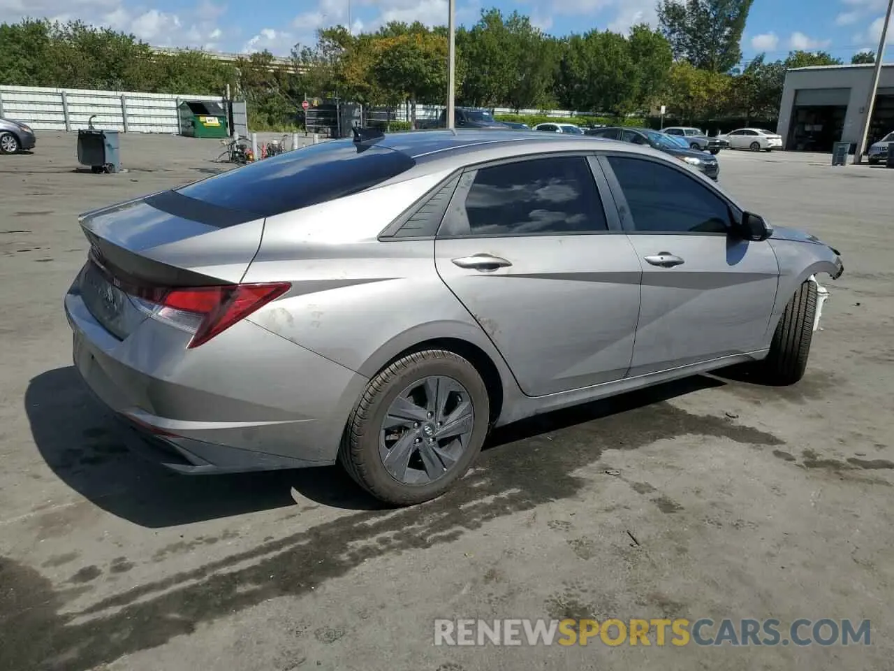 3 Фотография поврежденного автомобиля KMHLS4AG0MU126945 HYUNDAI ELANTRA 2021