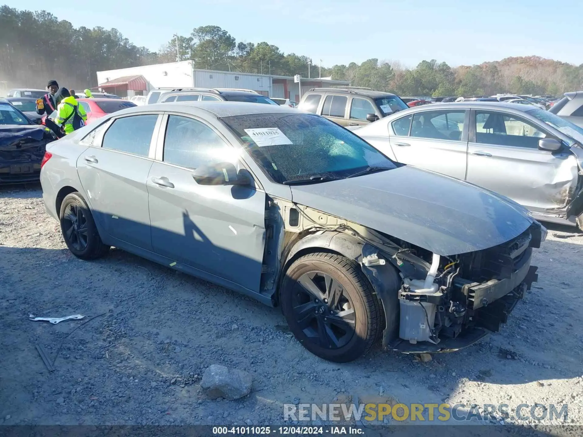 13 Photograph of a damaged car KMHLS4AG0MU132535 HYUNDAI ELANTRA 2021