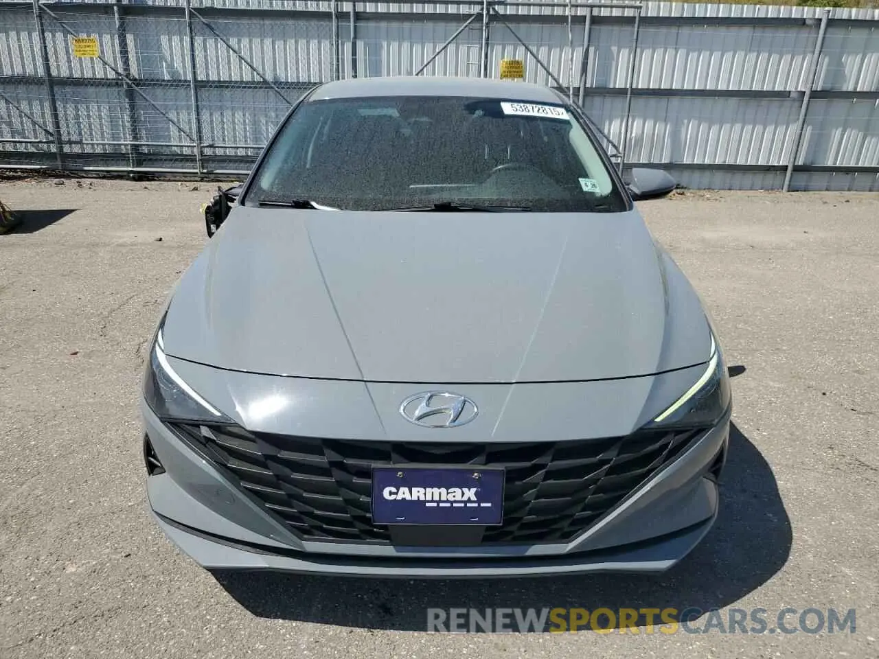 5 Photograph of a damaged car KMHLS4AG0MU211817 HYUNDAI ELANTRA 2021