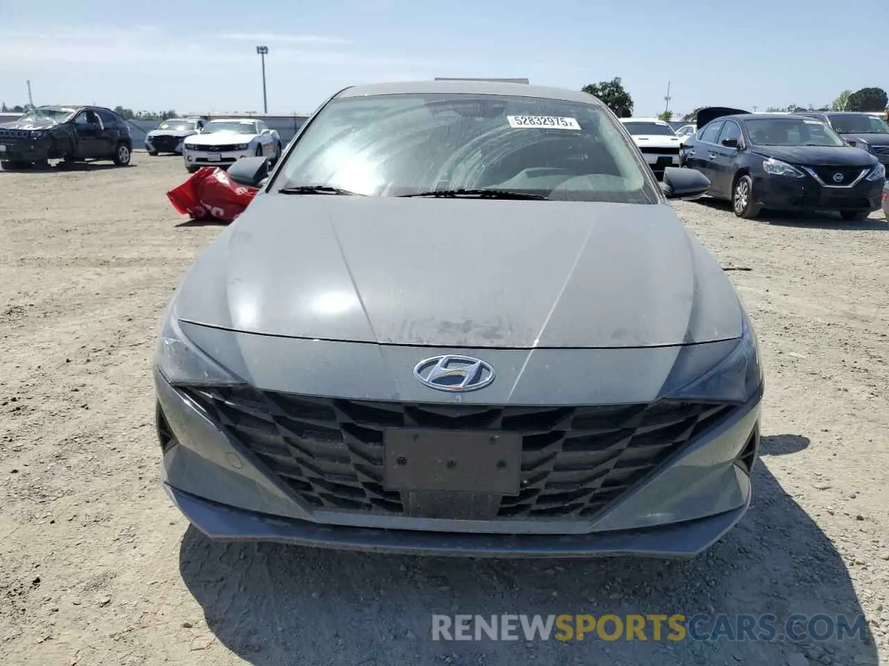 5 Photograph of a damaged car KMHLS4AG1MU193697 HYUNDAI ELANTRA 2021