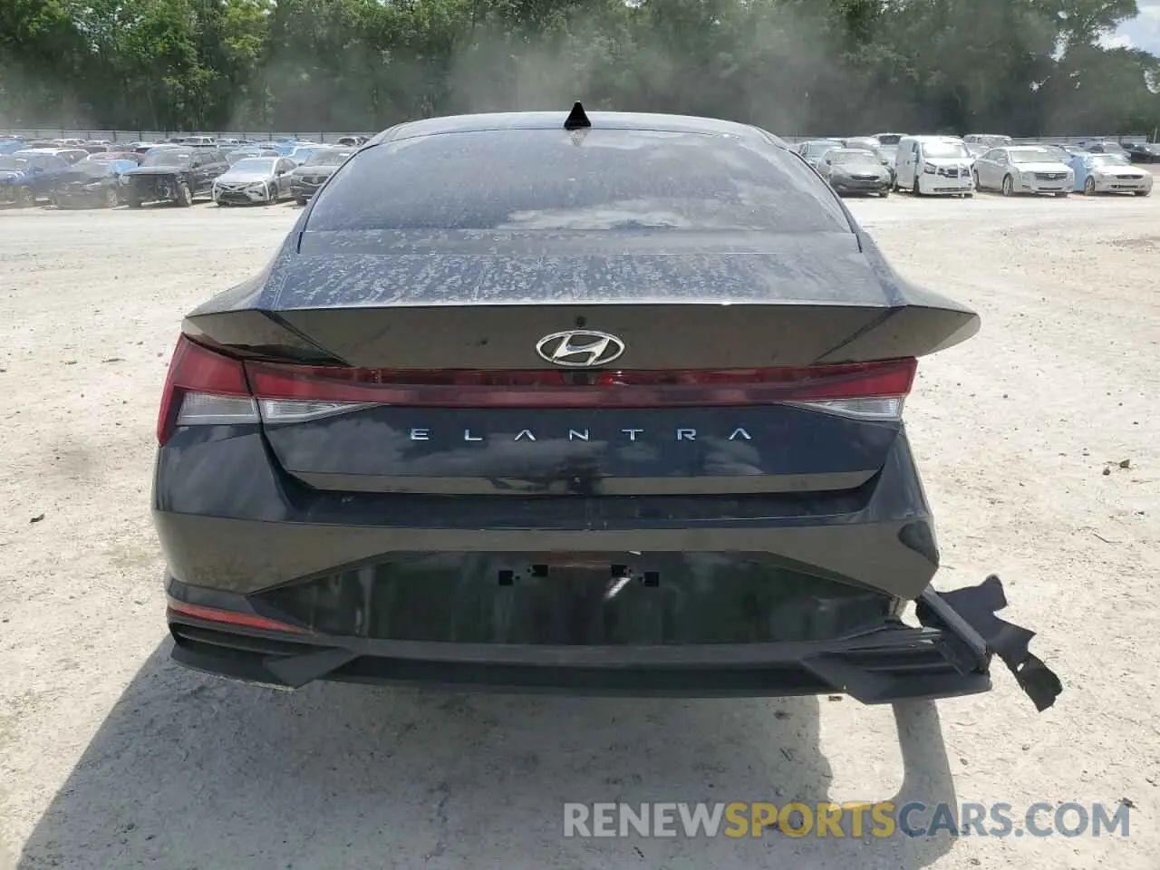 6 Фотография поврежденного автомобиля KMHLS4AG3MU065753 HYUNDAI ELANTRA 2021