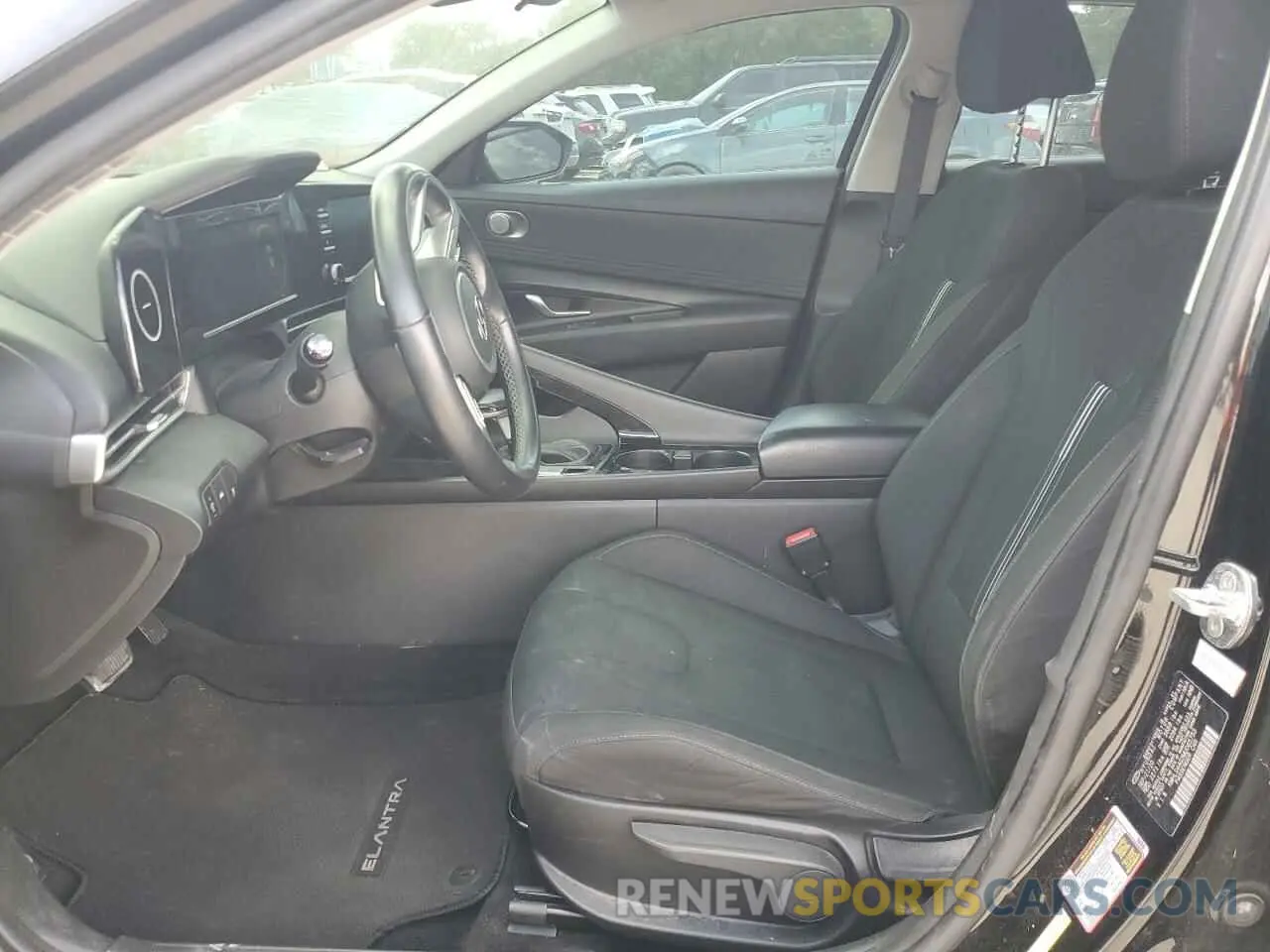 7 Фотография поврежденного автомобиля KMHLS4AG3MU065753 HYUNDAI ELANTRA 2021