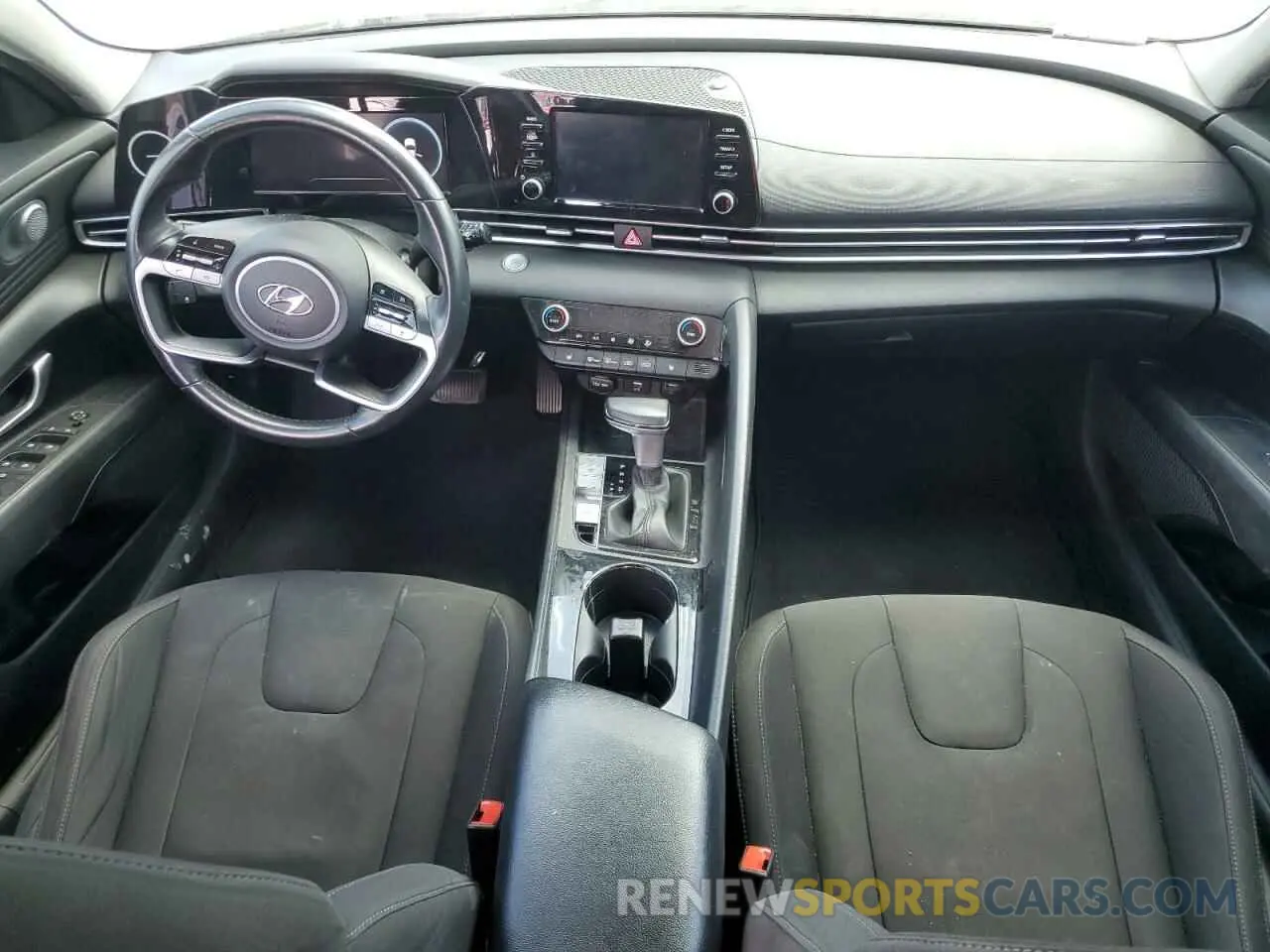 8 Фотография поврежденного автомобиля KMHLS4AG3MU065753 HYUNDAI ELANTRA 2021