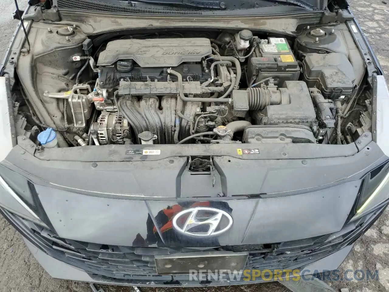 11 Photograph of a damaged car KMHLS4AG4MU065146 HYUNDAI ELANTRA 2021