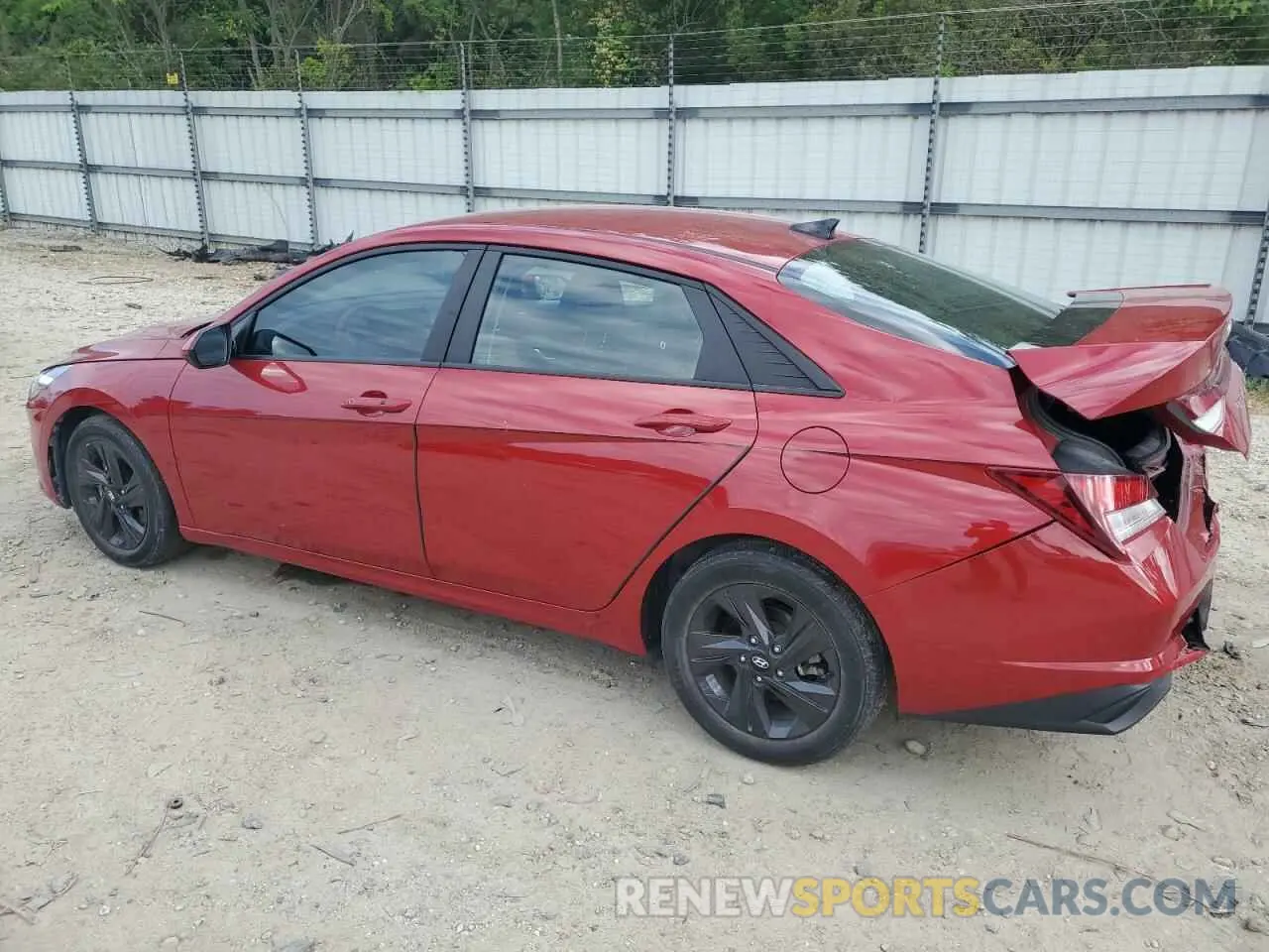 2 Фотография поврежденного автомобиля KMHLS4AG4MU121733 HYUNDAI ELANTRA 2021