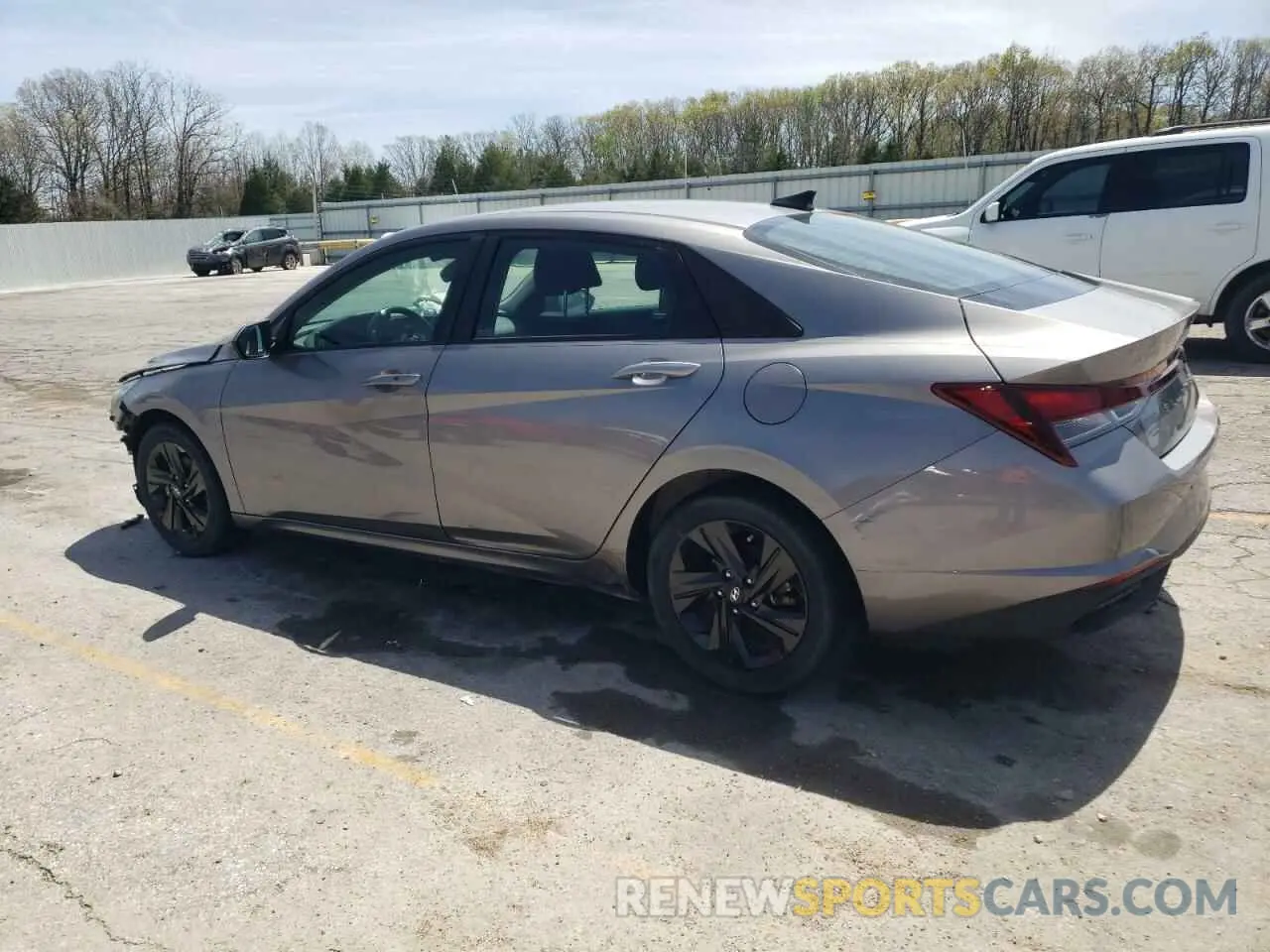 2 Photograph of a damaged car KMHLS4AG6MU186499 HYUNDAI ELANTRA 2021
